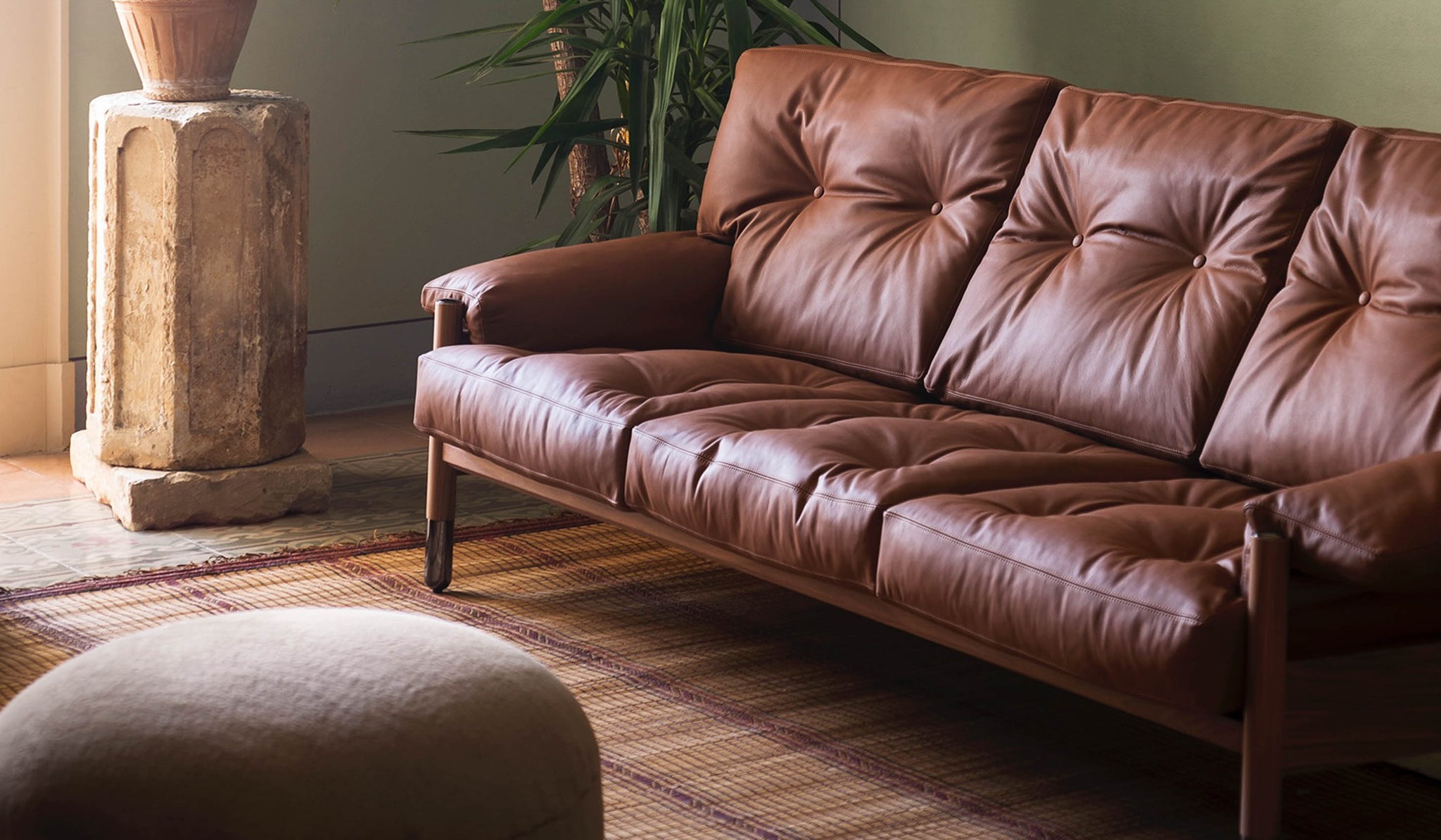 Tacchini 'Sella' 3 Seat Sofa