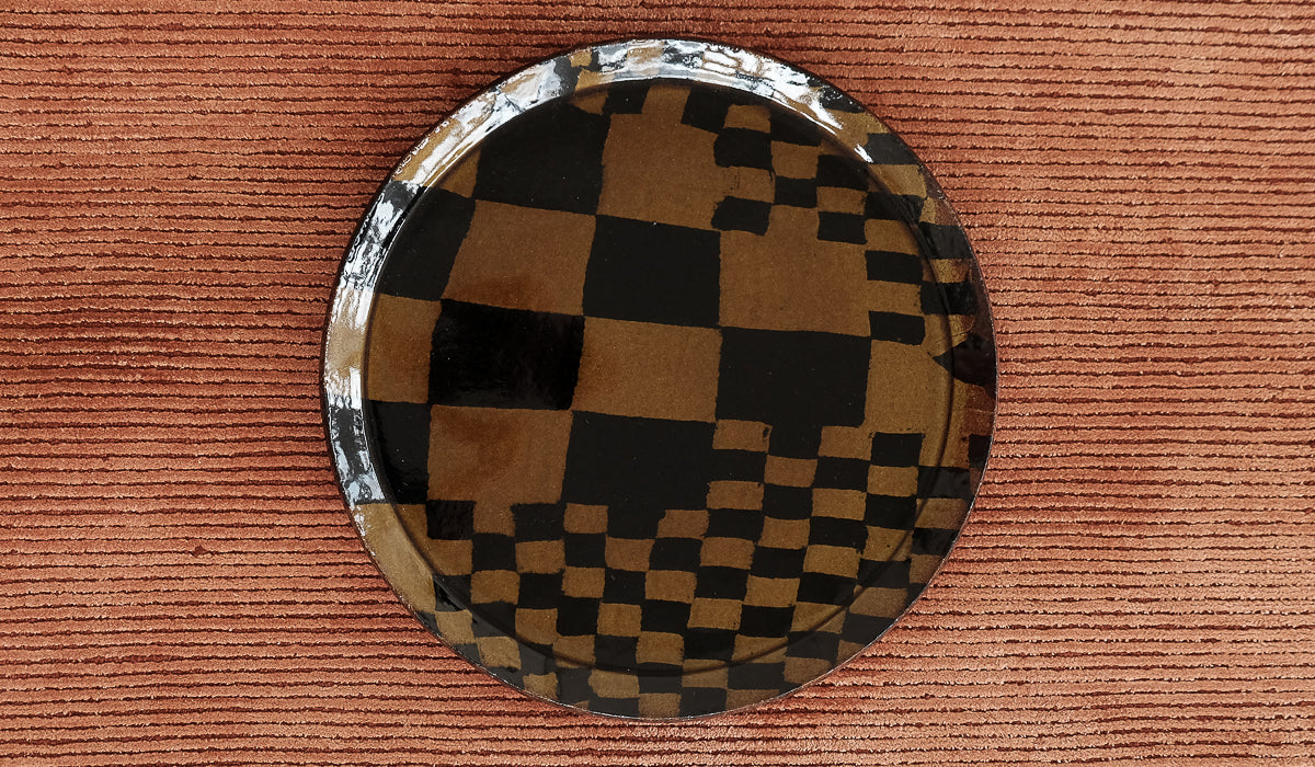 Shane Gabier Checkerboard Platter No. 2