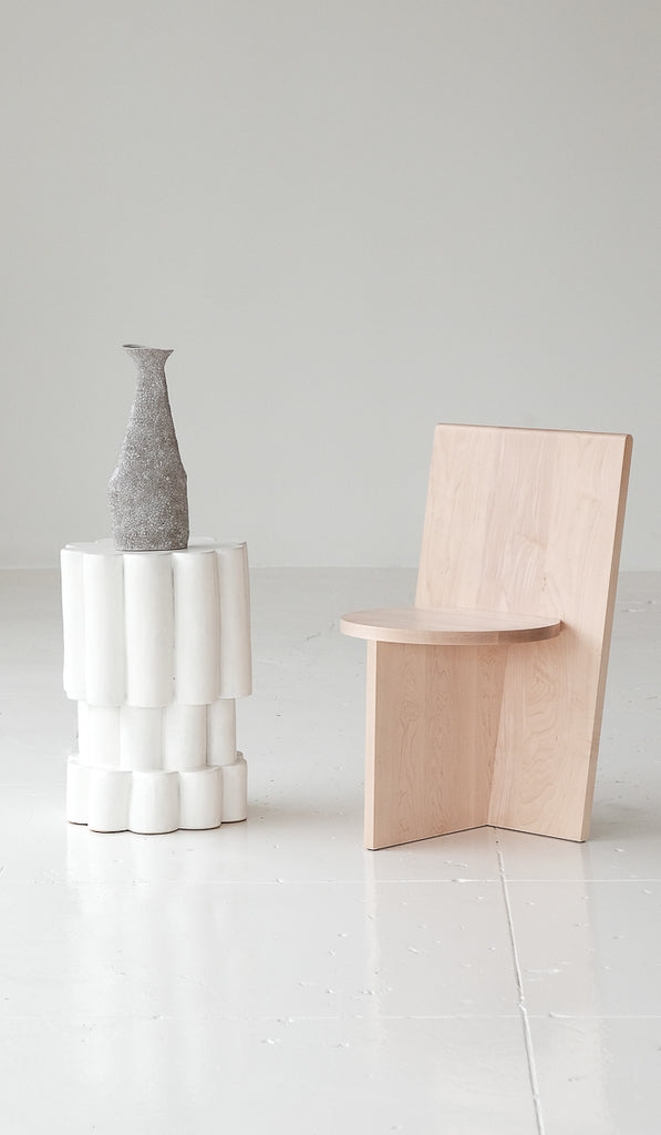 IN STOCK B Zippy Marshmallow Triple Tier Cloud Side Table