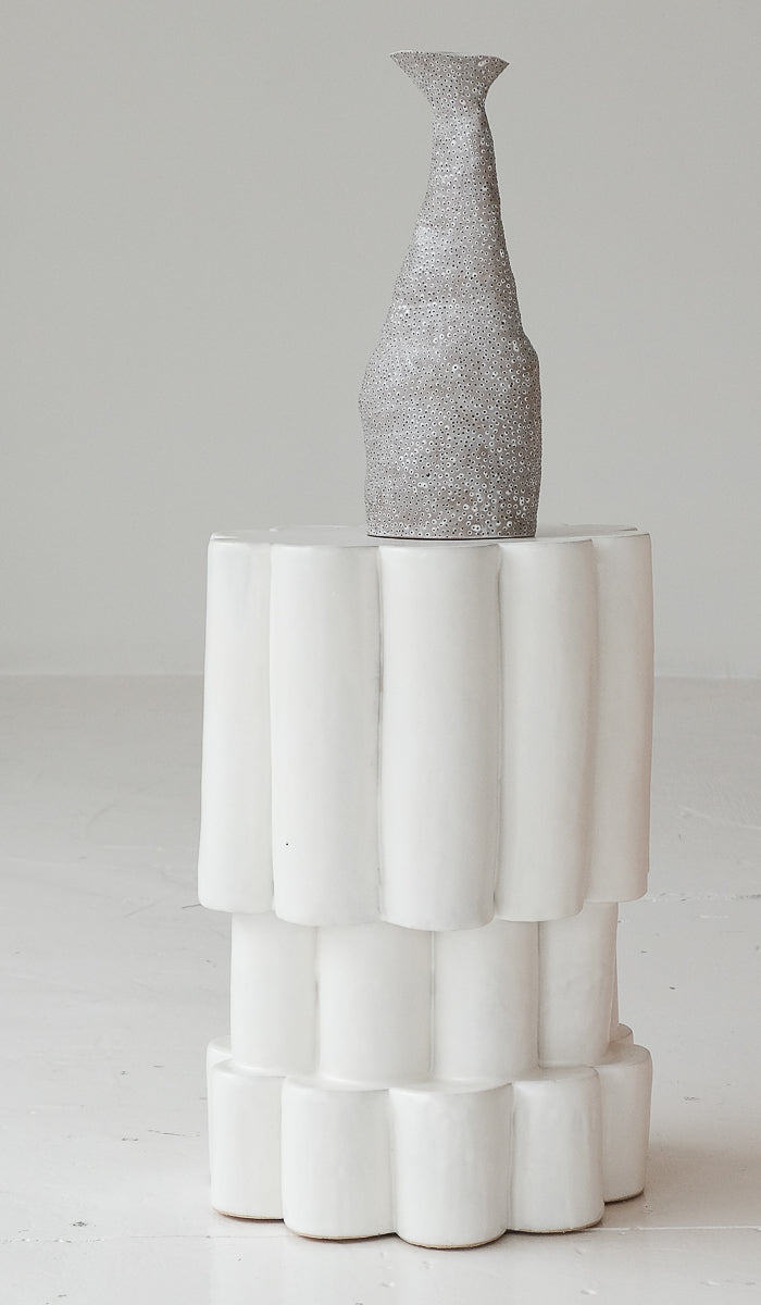 IN STOCK B Zippy Marshmallow Triple Tier Cloud Side Table