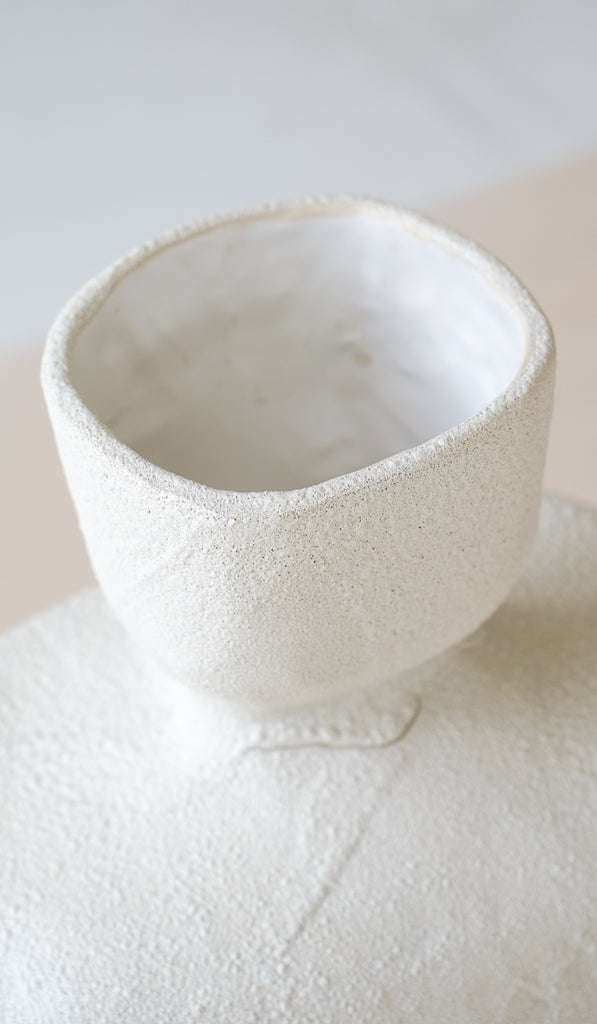 Ariela Nomi Kuh Ivory Vessel No. 7