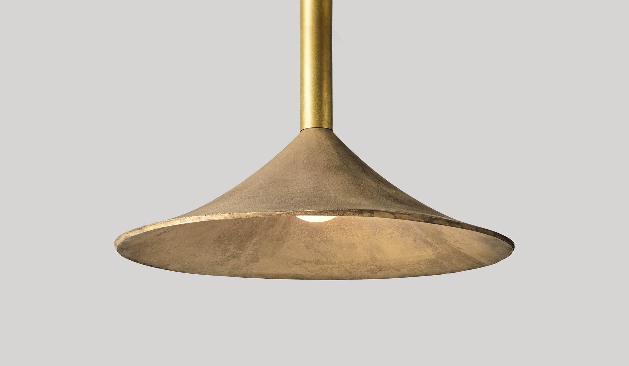 Coil + Drift Large Foundry Pendant