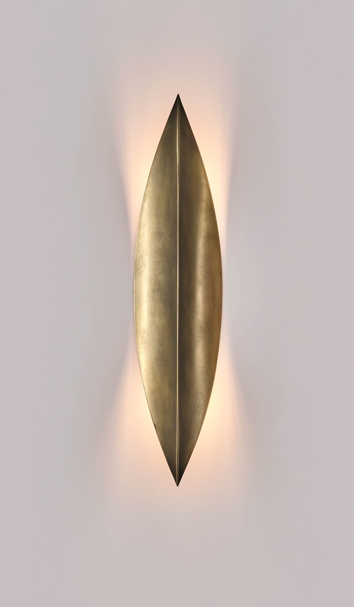 Coil + Drift Large Ridge Sconce