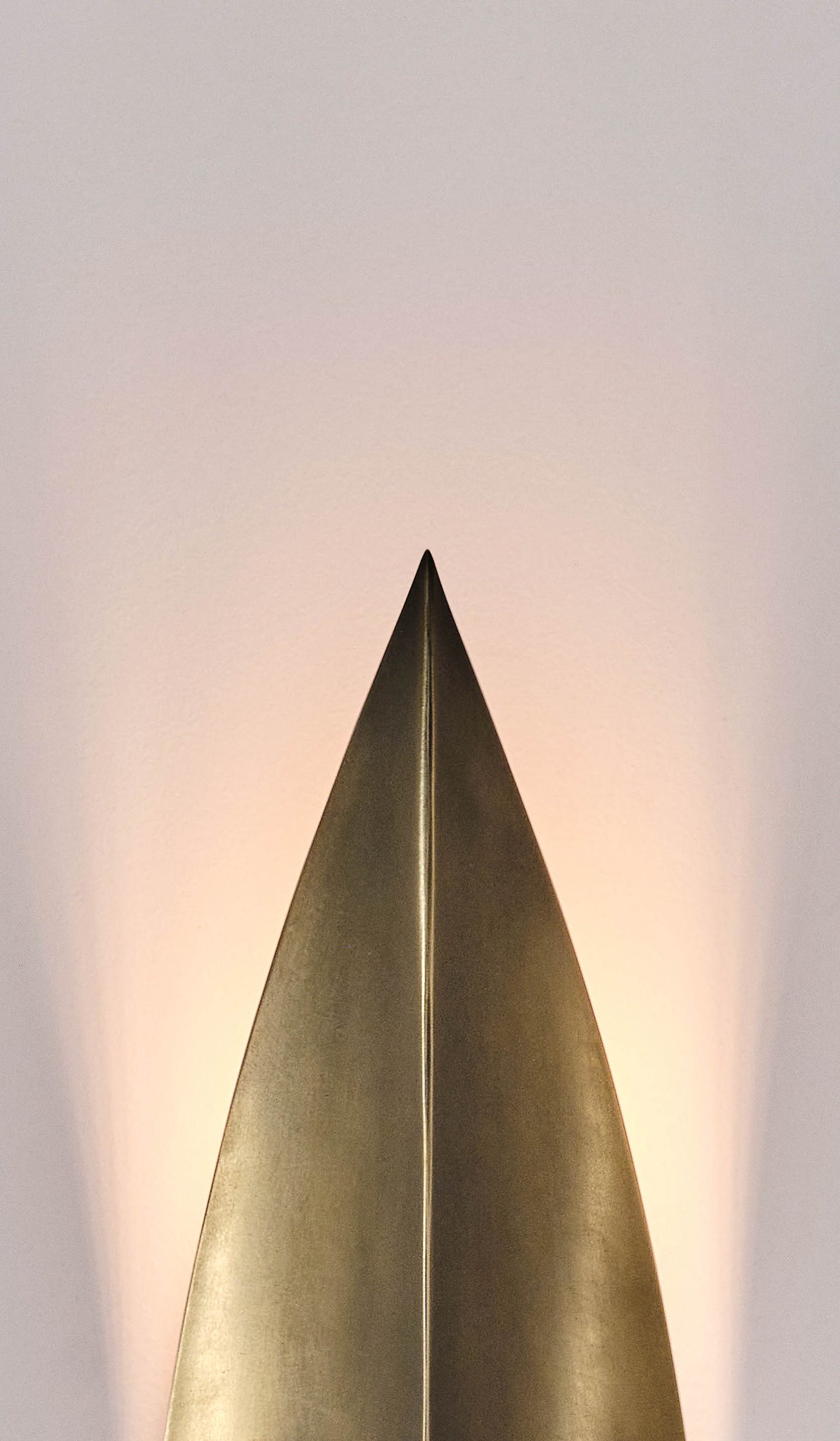 Coil + Drift Large Ridge Sconce