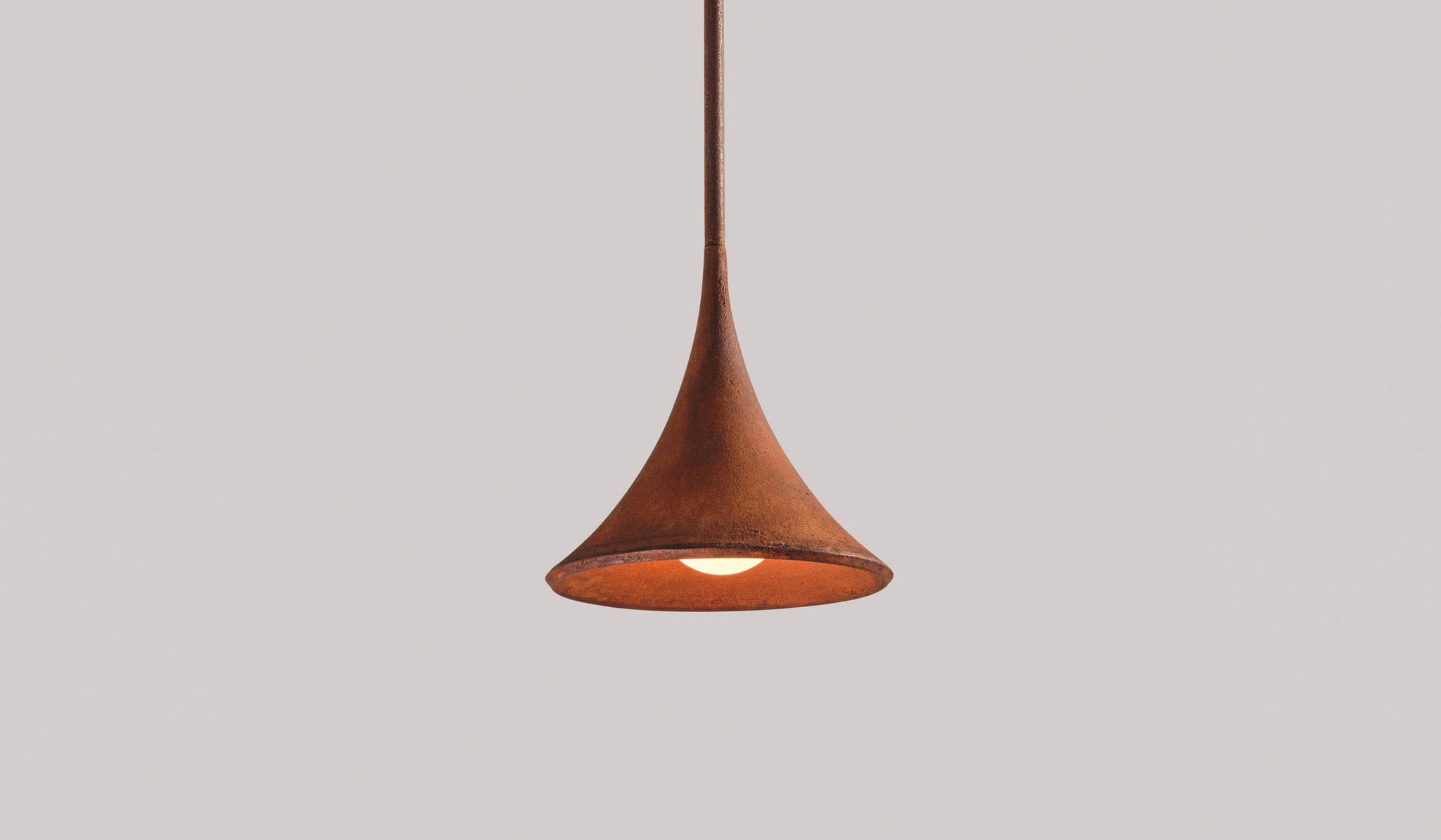 Coil + Drift Small Foundry Pendant