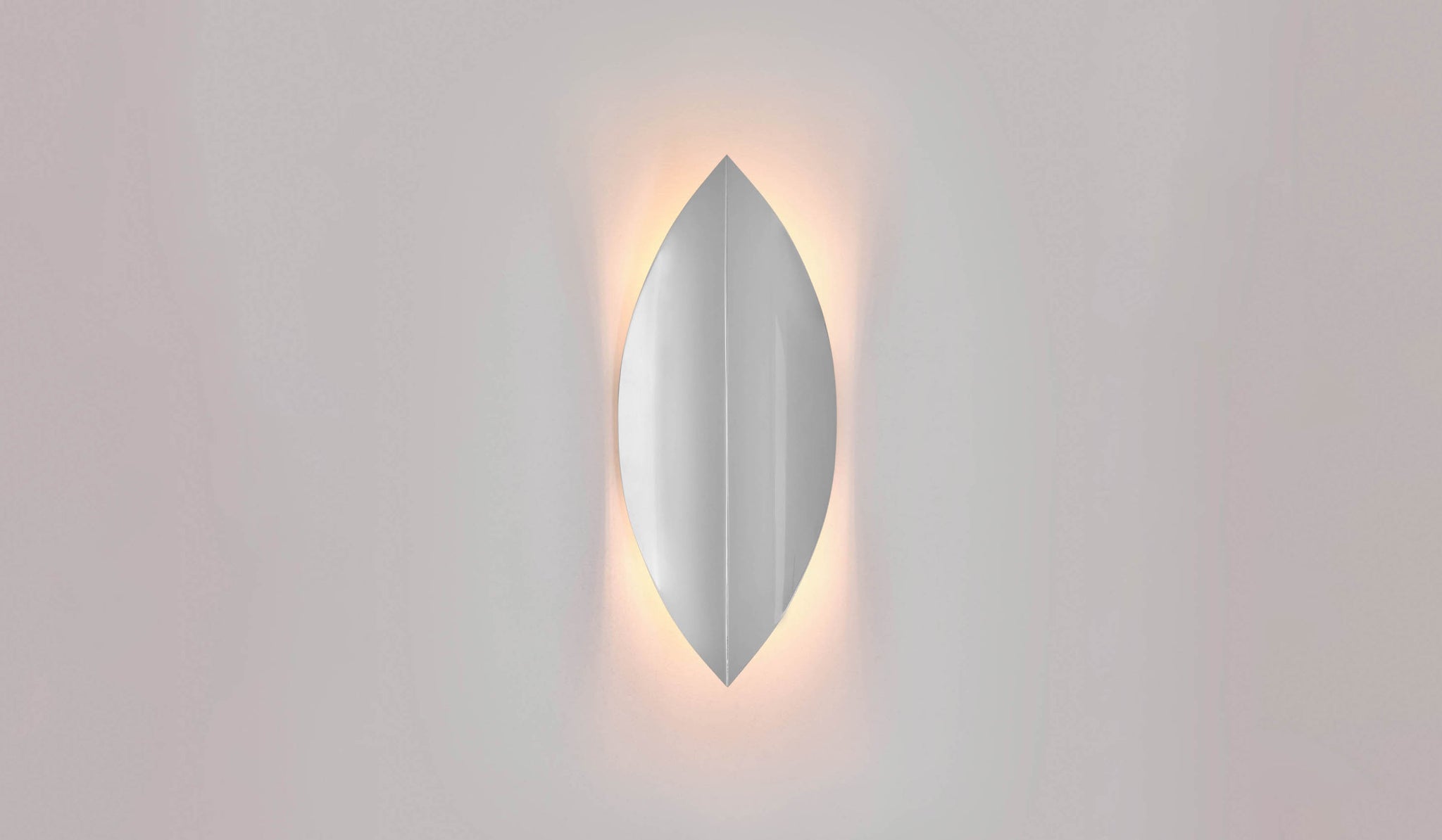 Coil + Drift Small Ridge Sconce