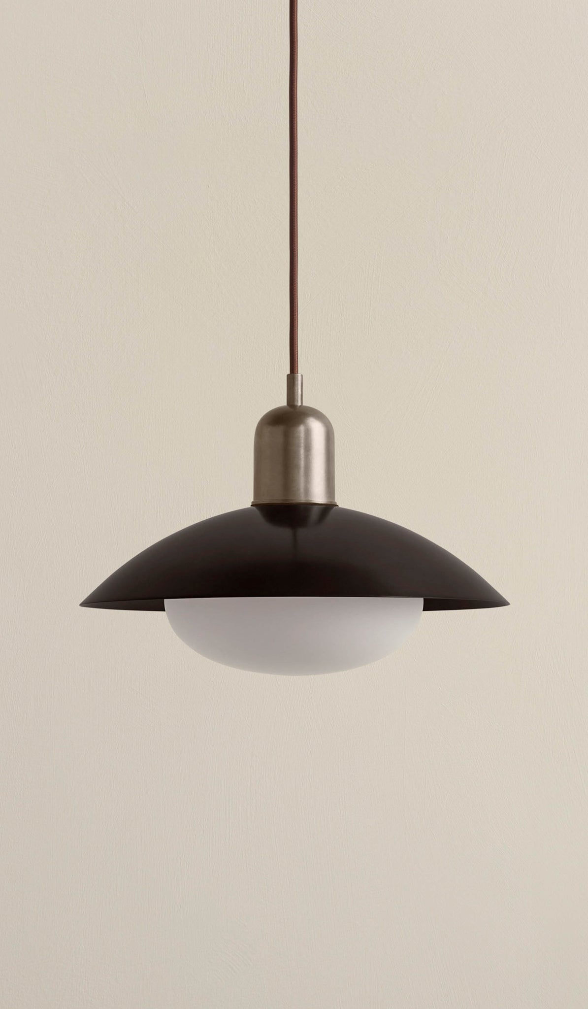 In Common With Brass Arundel Mushroom Pendant