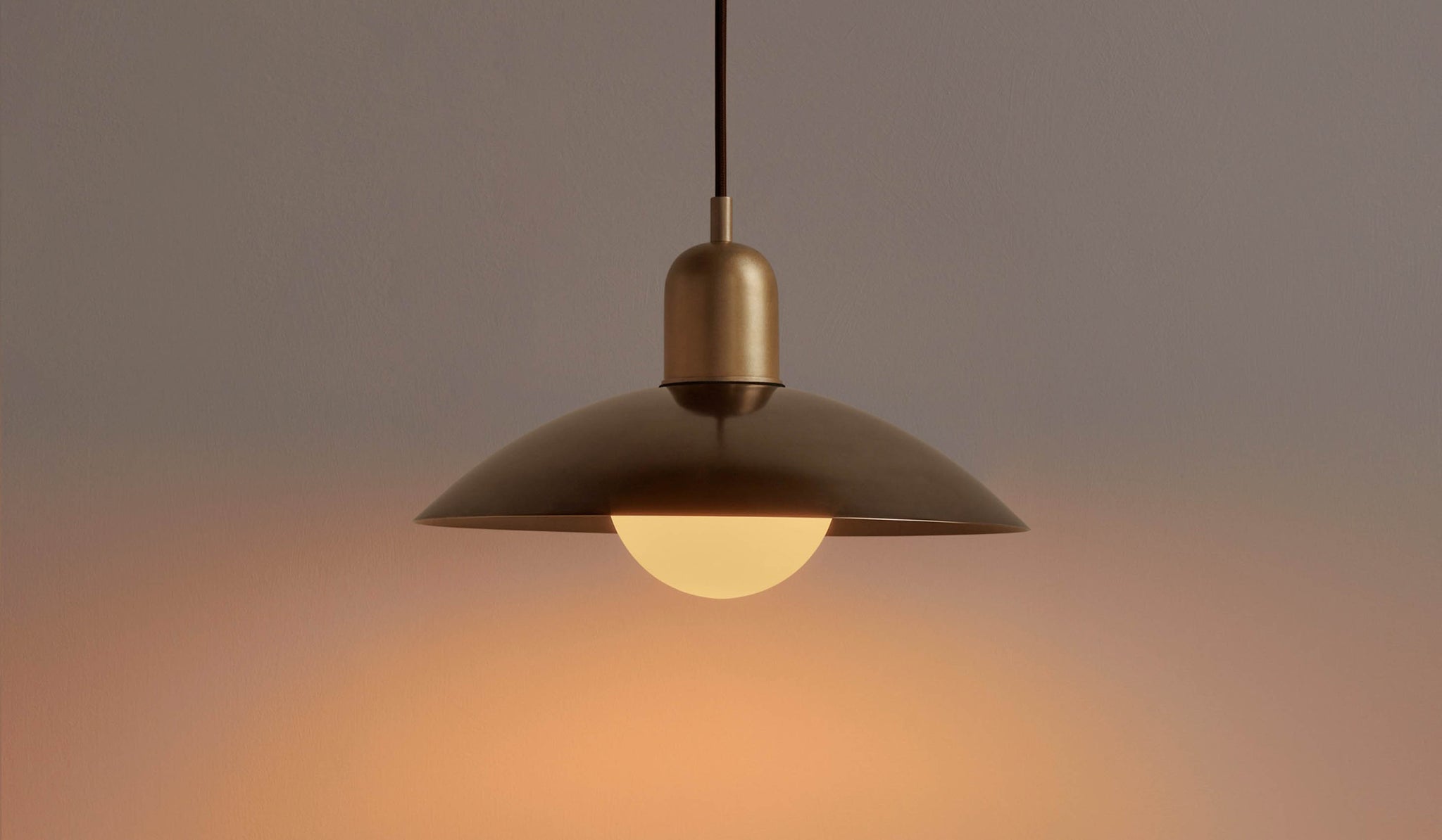 In Common With Brass Arundel Orb Pendant