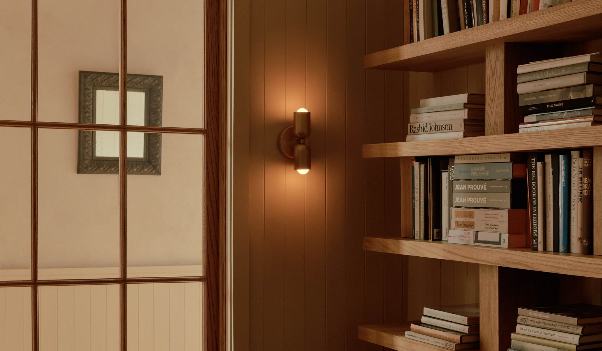 In Common With Brass Up Down Sconce