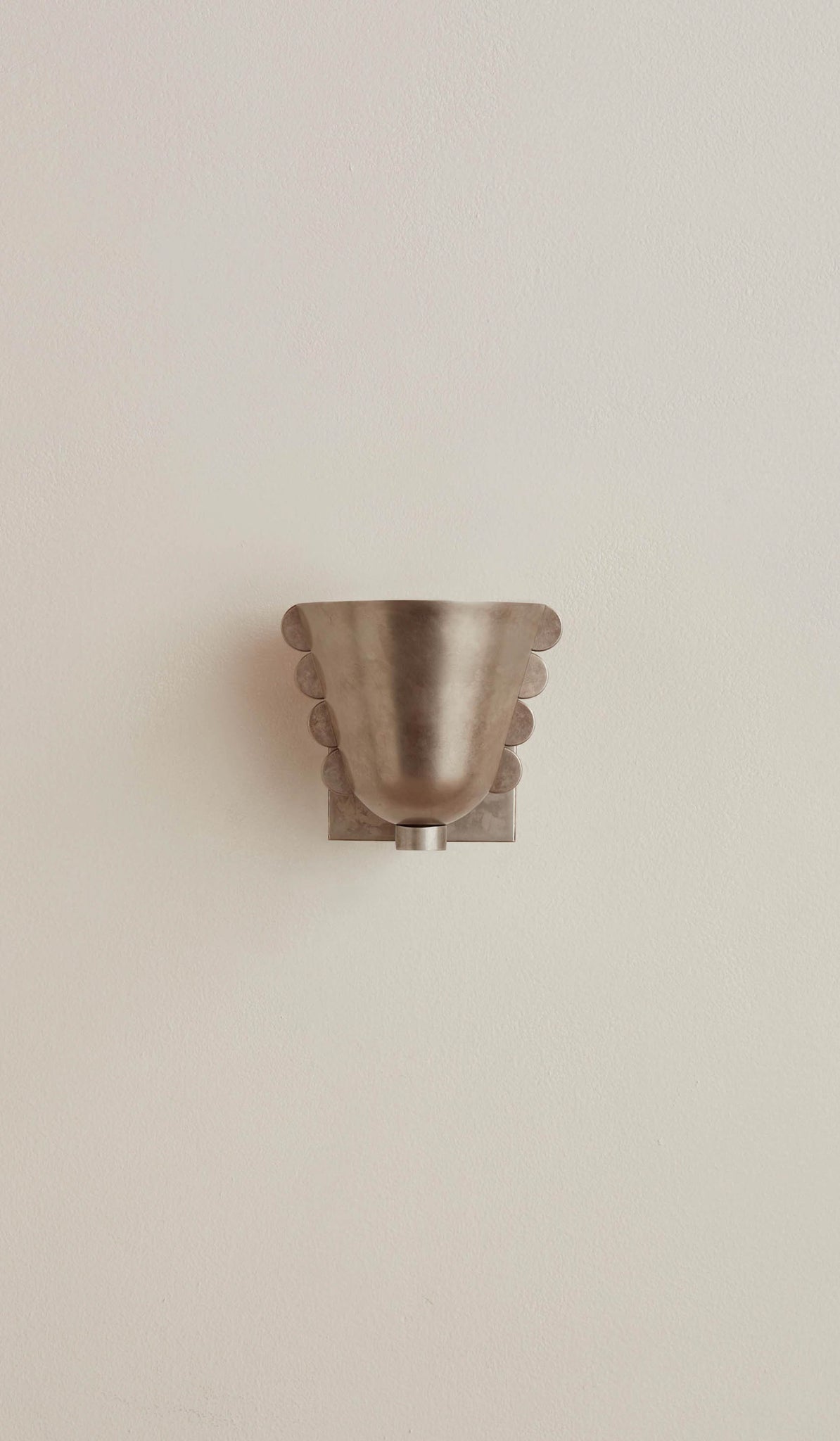 In Common With Small Brass Calla Sconce