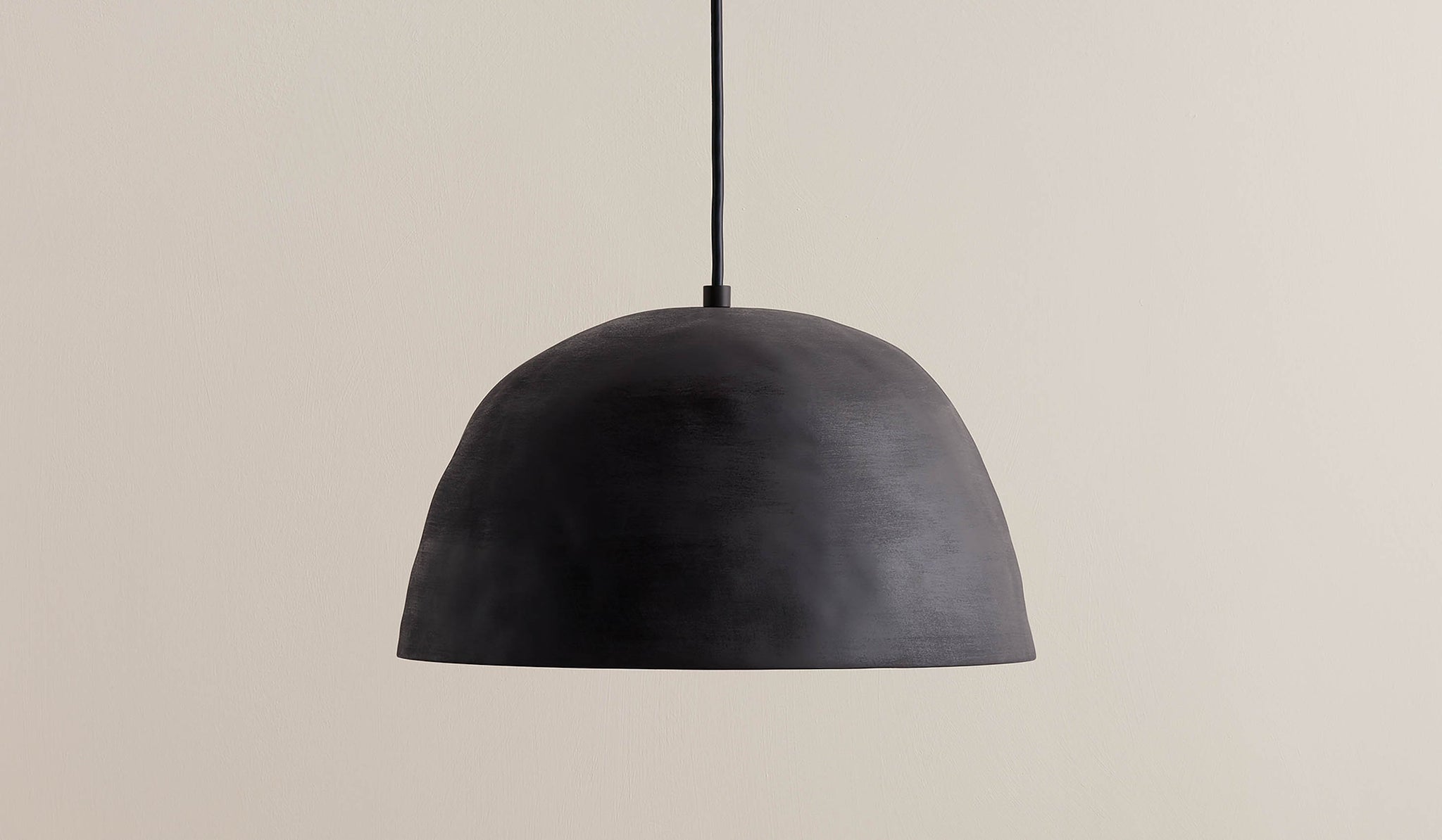 In Common With Ceramic Dome Pendant