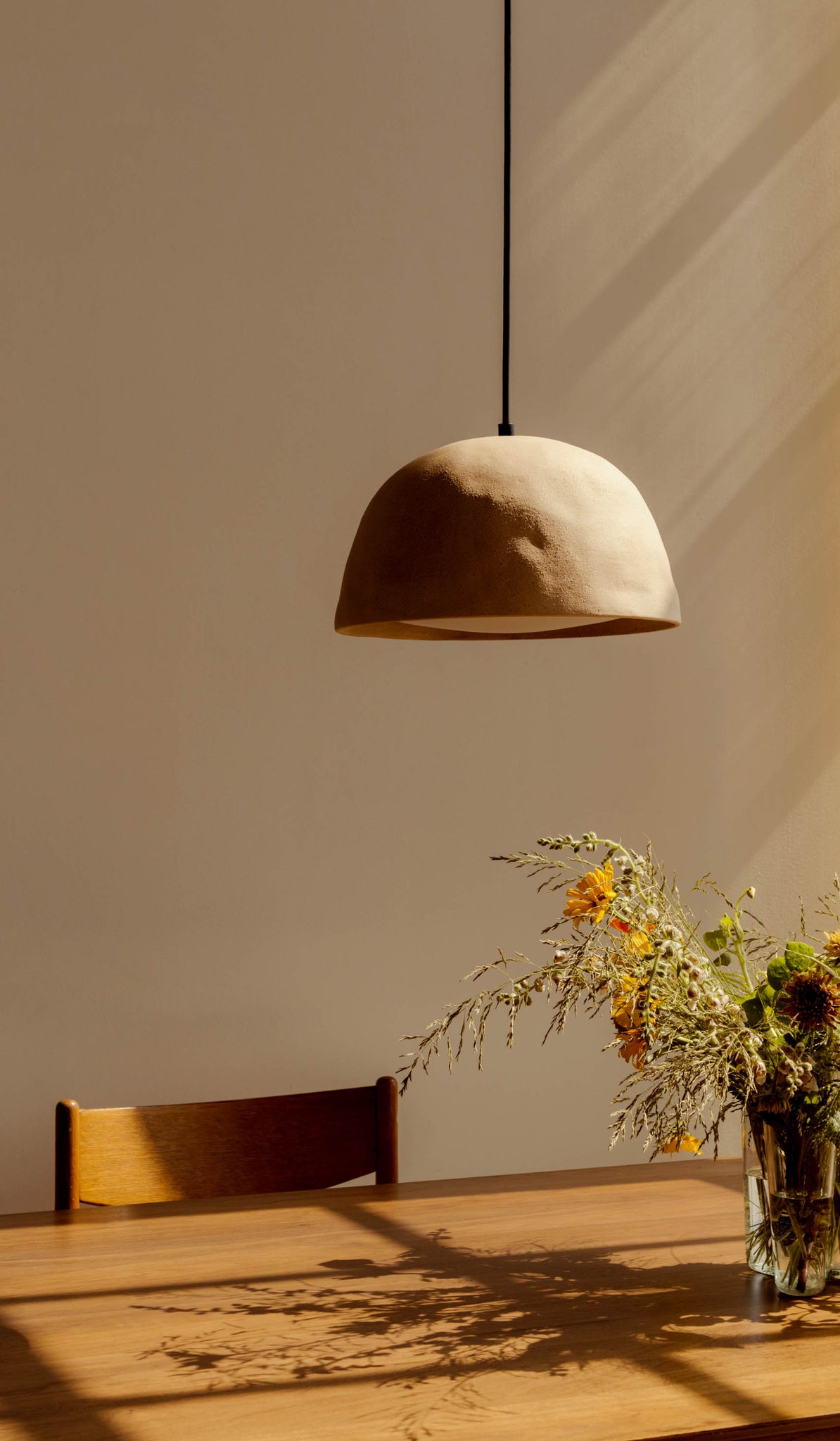In Common With Ceramic Dome Pendant