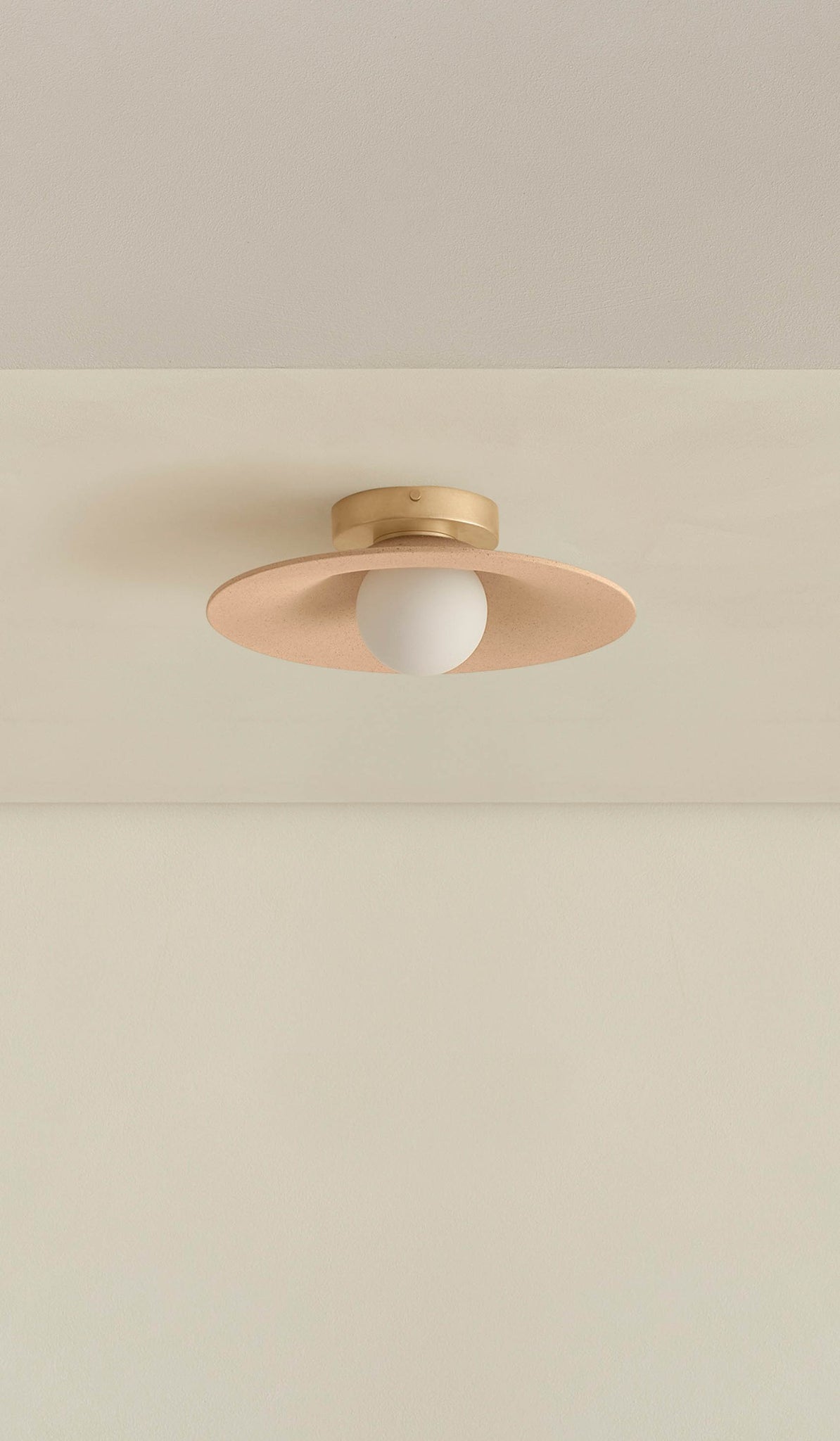 In Common With Ceramic Shade Orb Surface Mount