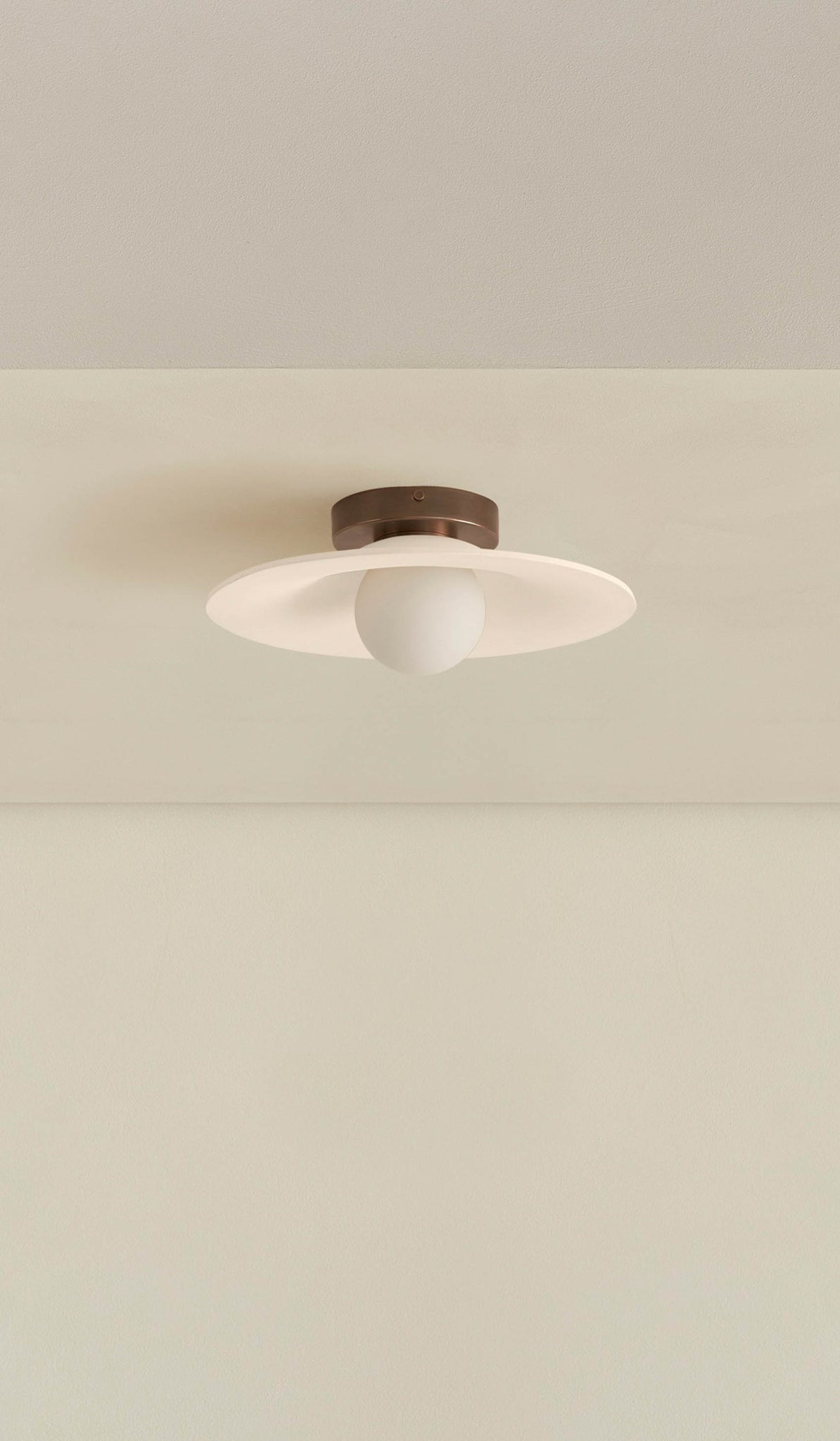 In Common With Ceramic Shade Orb Surface Mount
