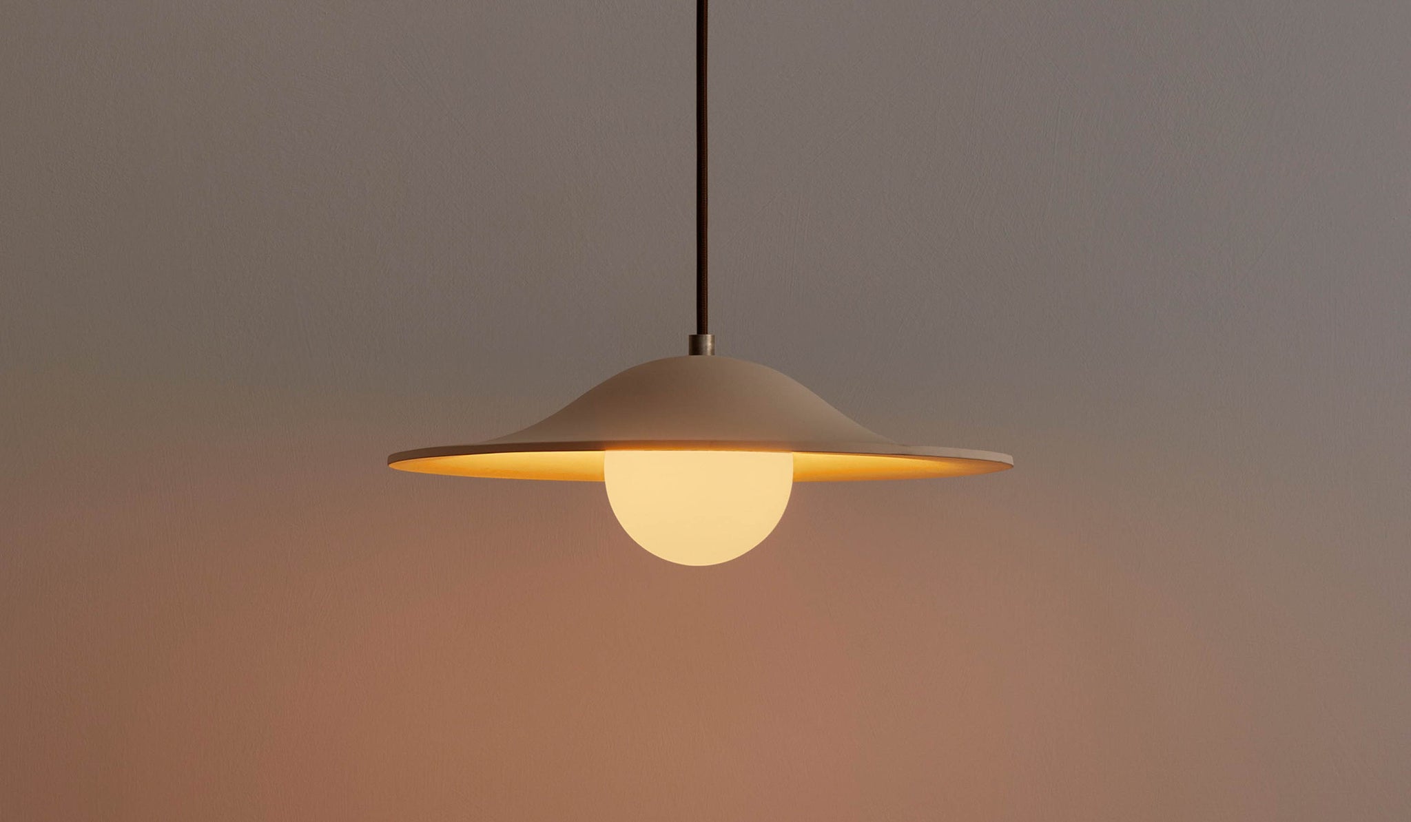 In Common With Ceramic Shade Pendant