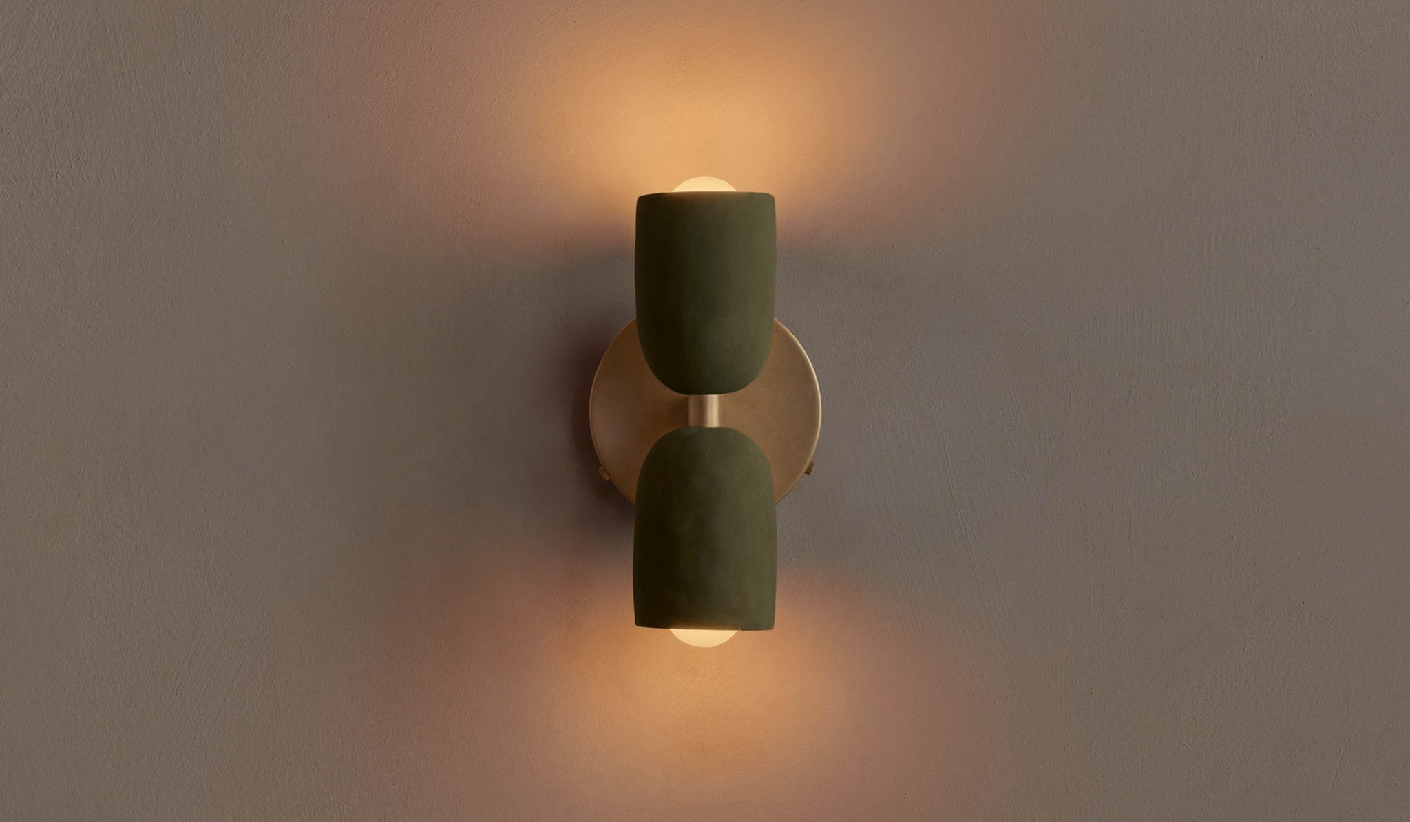 In Common With Ceramic Up Down Sconce