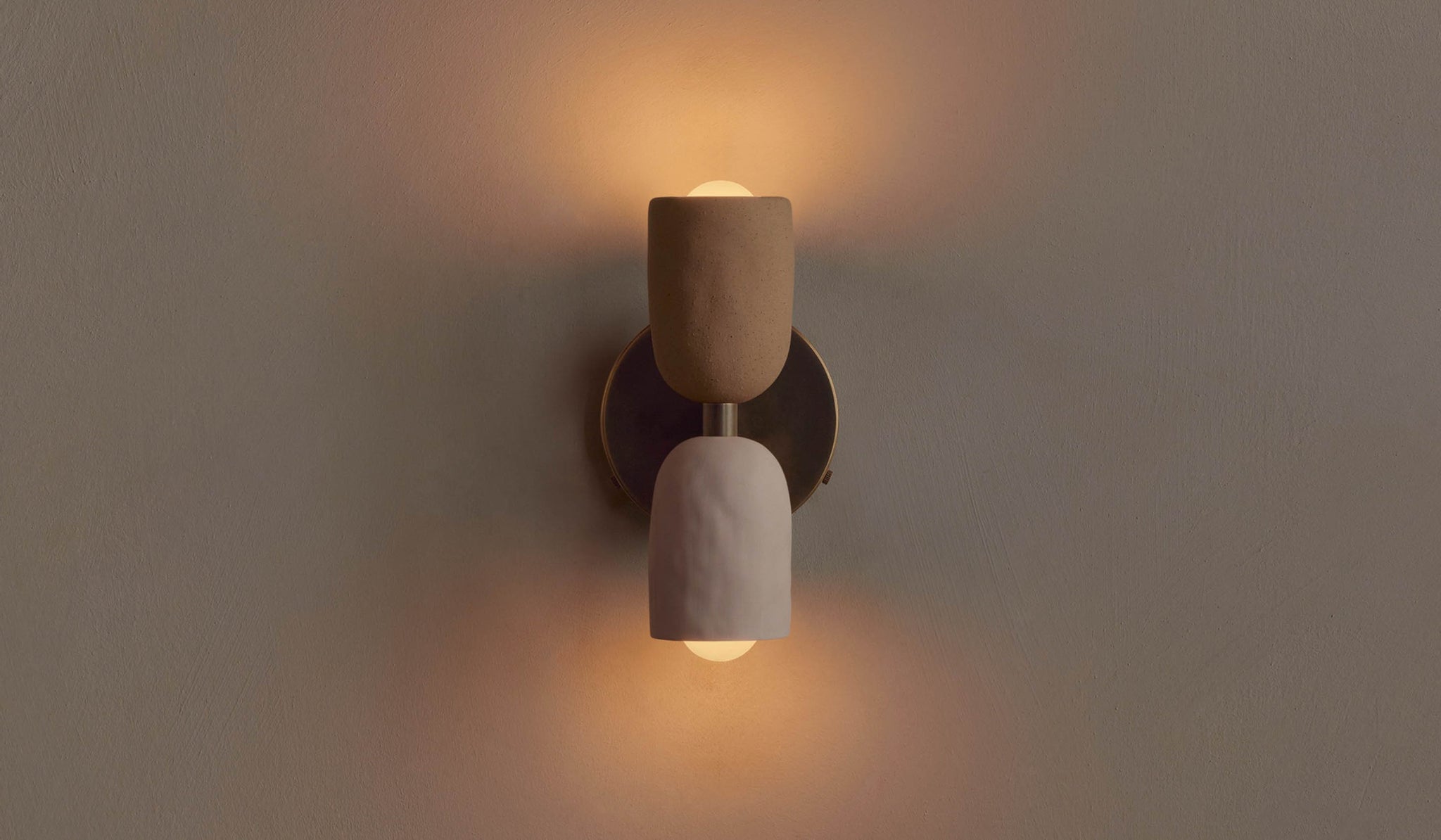In Common With Ceramic Up Down Sconce