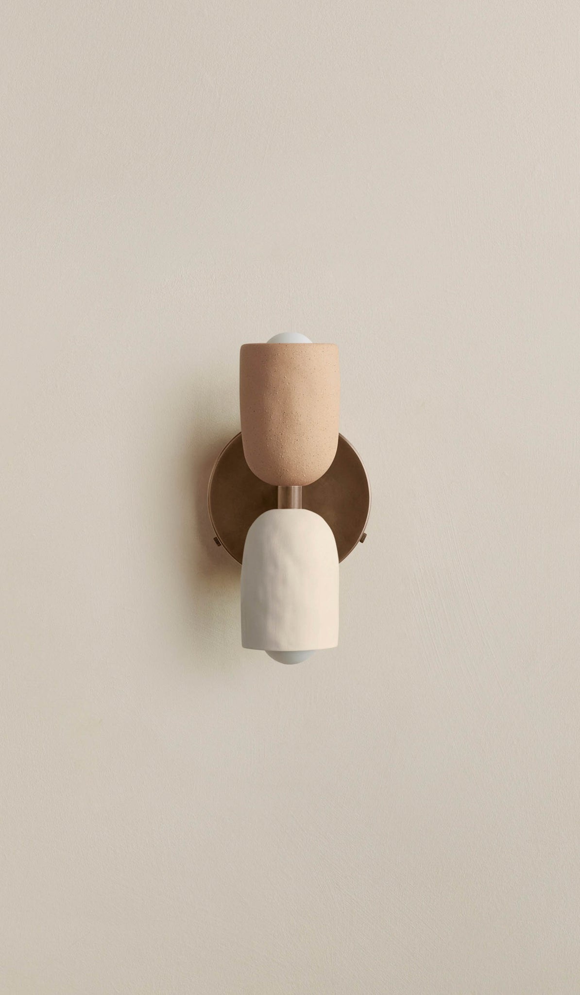 In Common With Ceramic Up Down Sconce