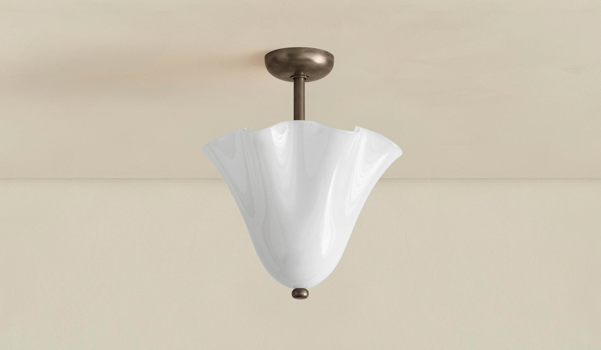 In Common With Blown Glass Fazzo Surface Mount