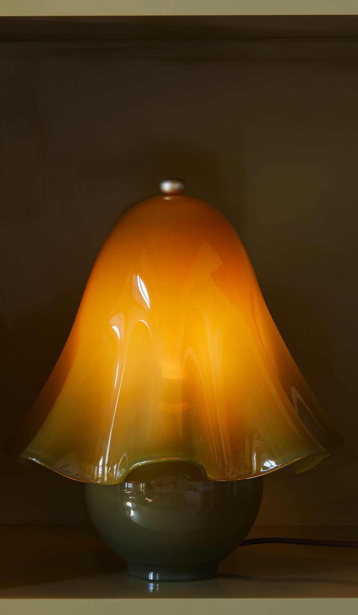 In Common With Blown Glass Fazzo Table Lamp
