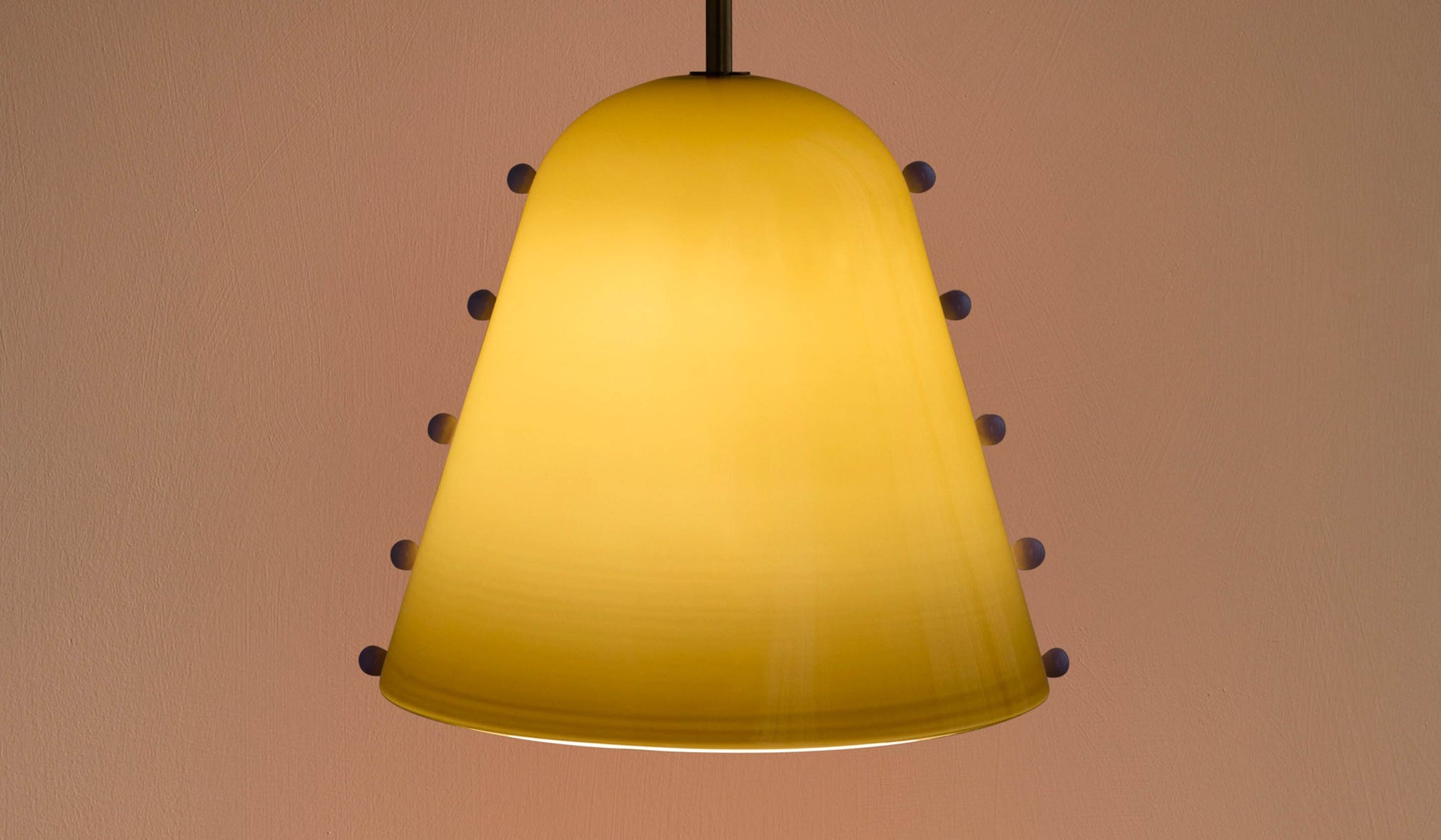 In Common With Large Blown Glass Gemma Pendant