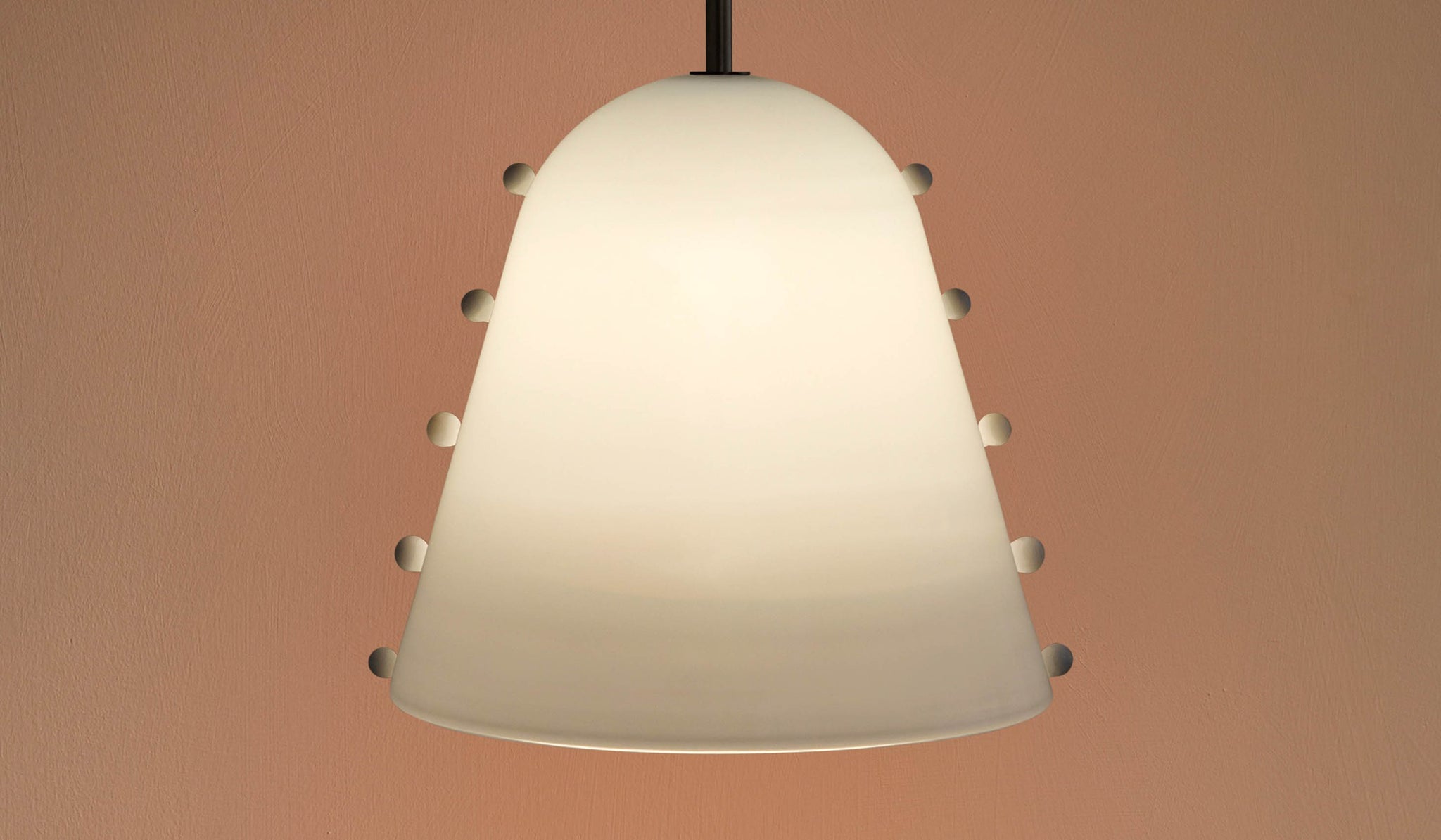 In Common With Large Blown Glass Gemma Pendant