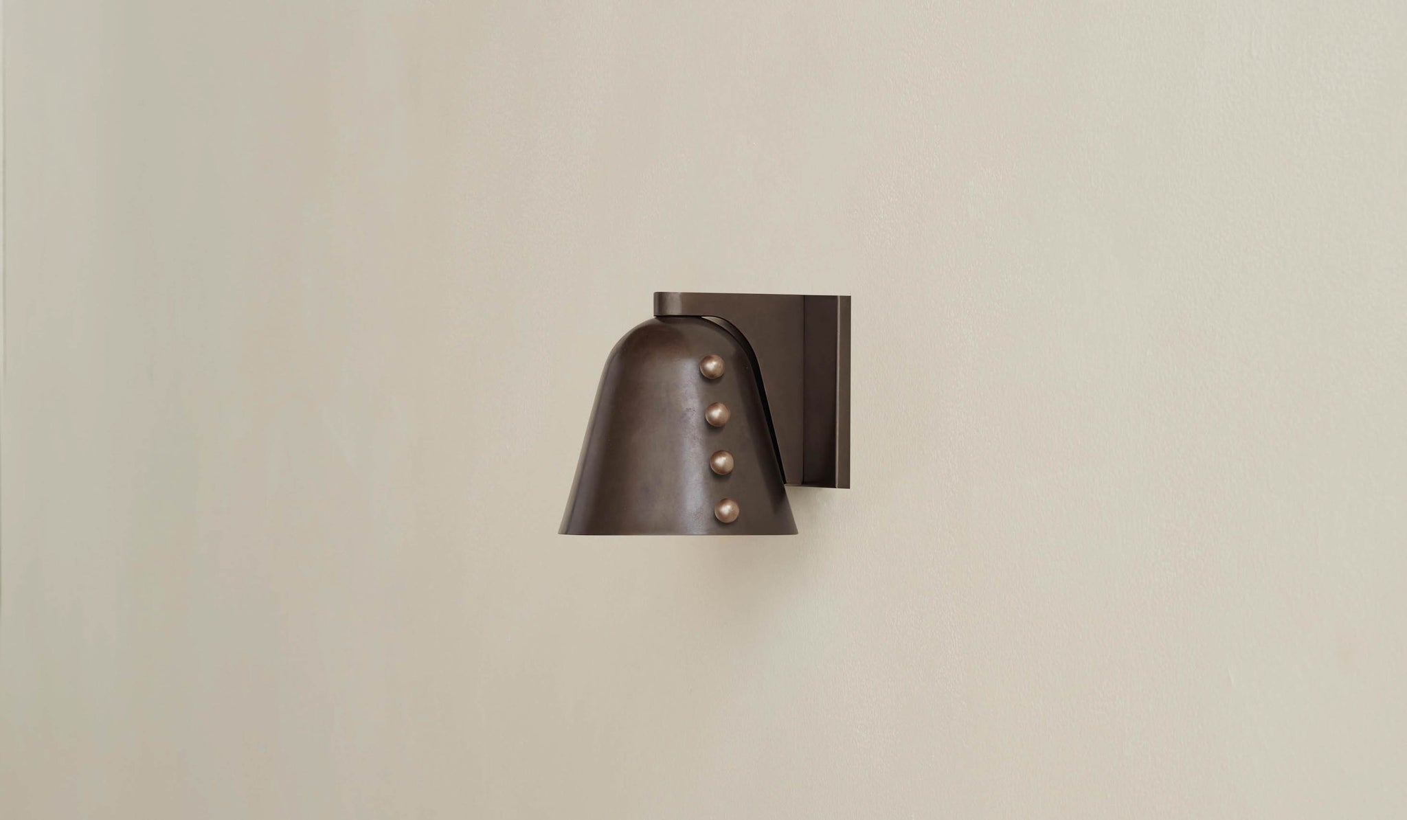 In Common With Small Brass Gemma Sconce