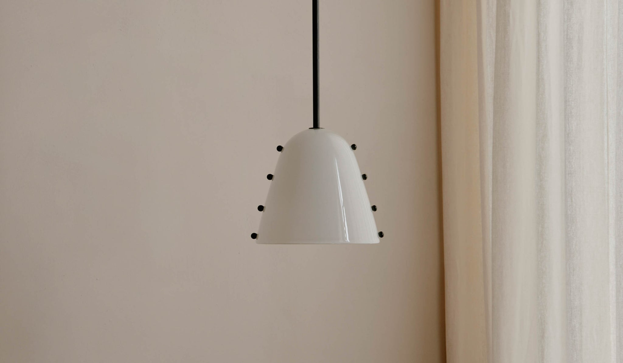 In Common With Medium Blown Glass Gemma Pendant