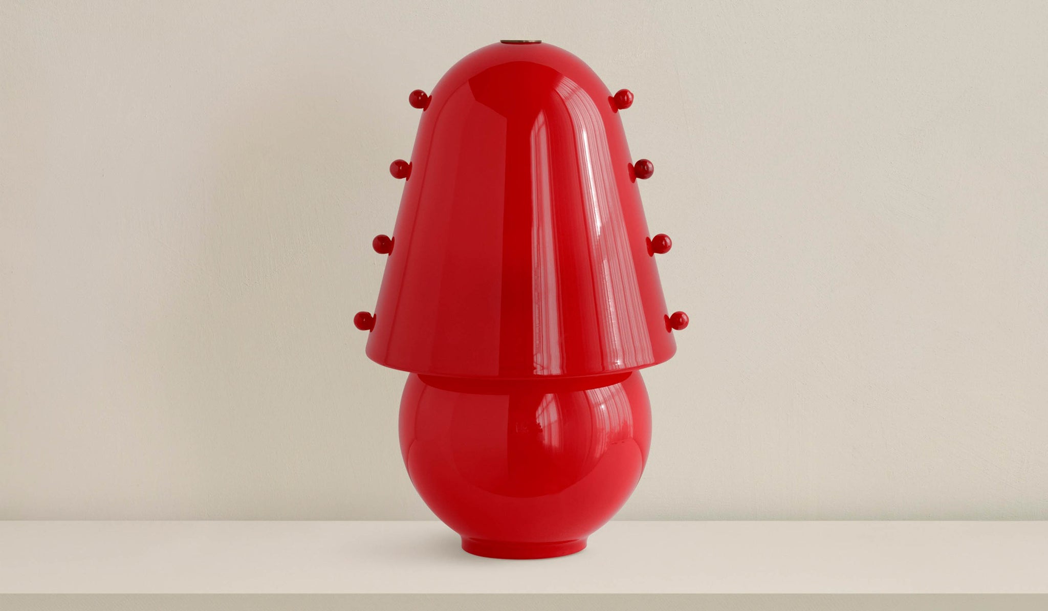 In Common With Medium Blown Glass Gemma Table Lamp