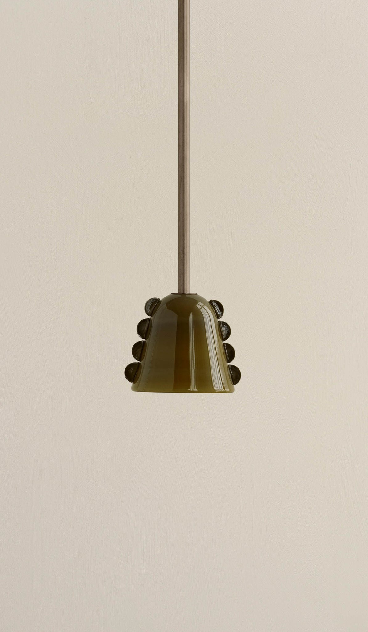In Common With Small Blown Glass Calla Pendant