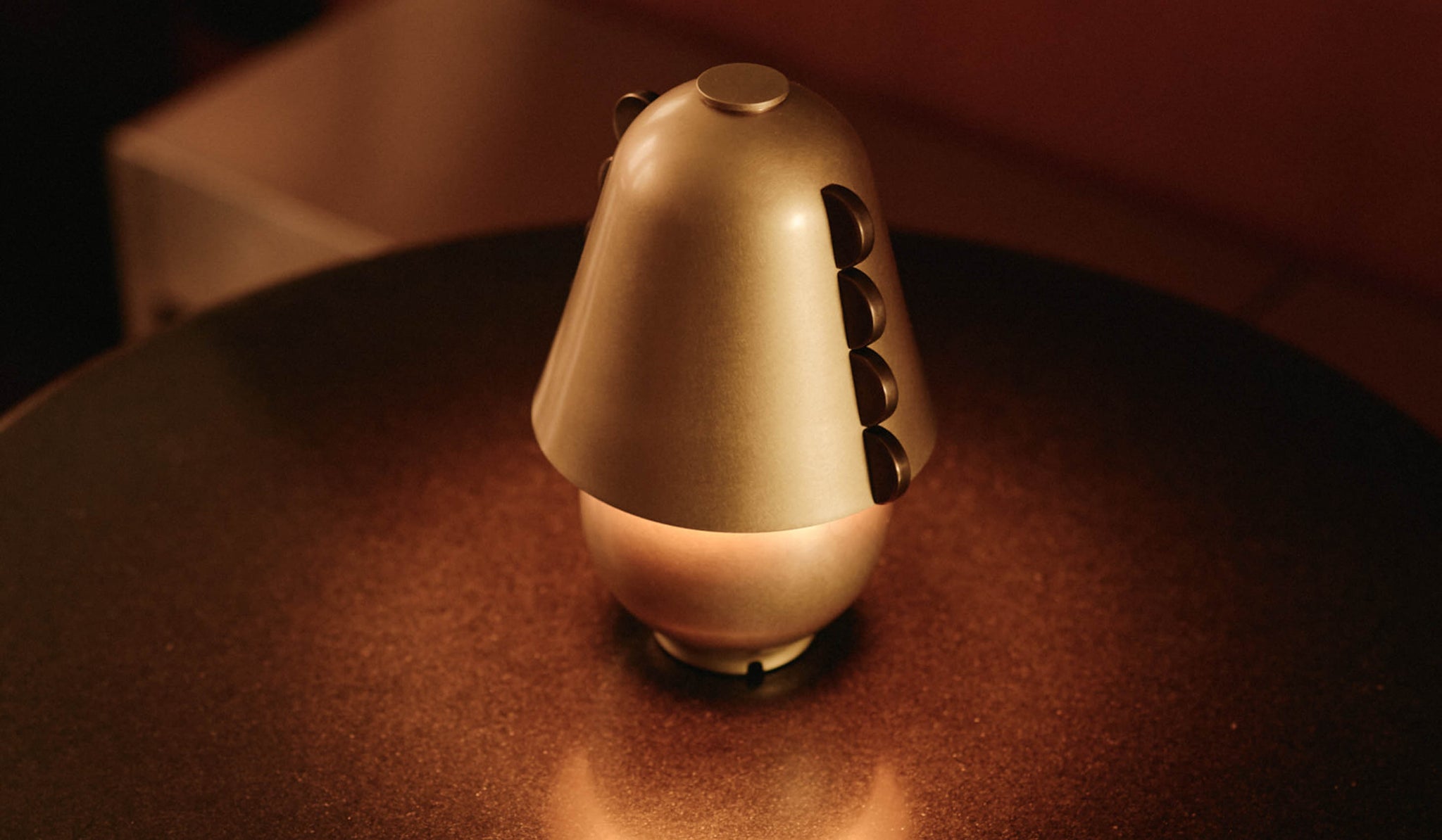 In Common With Small Brass Calla Table Lamp