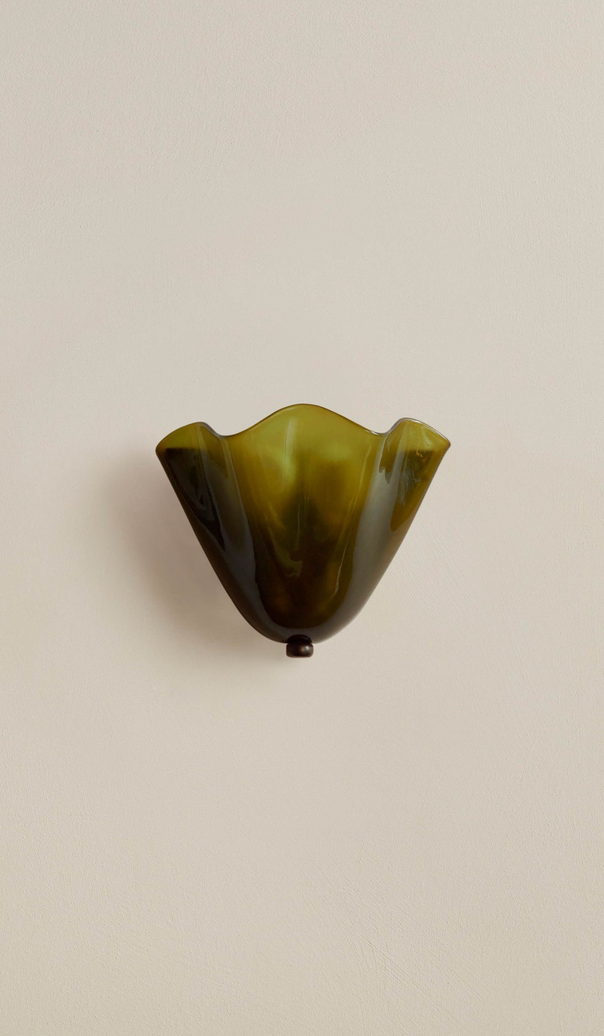 In Common With Slumped Glass Vera Sconce