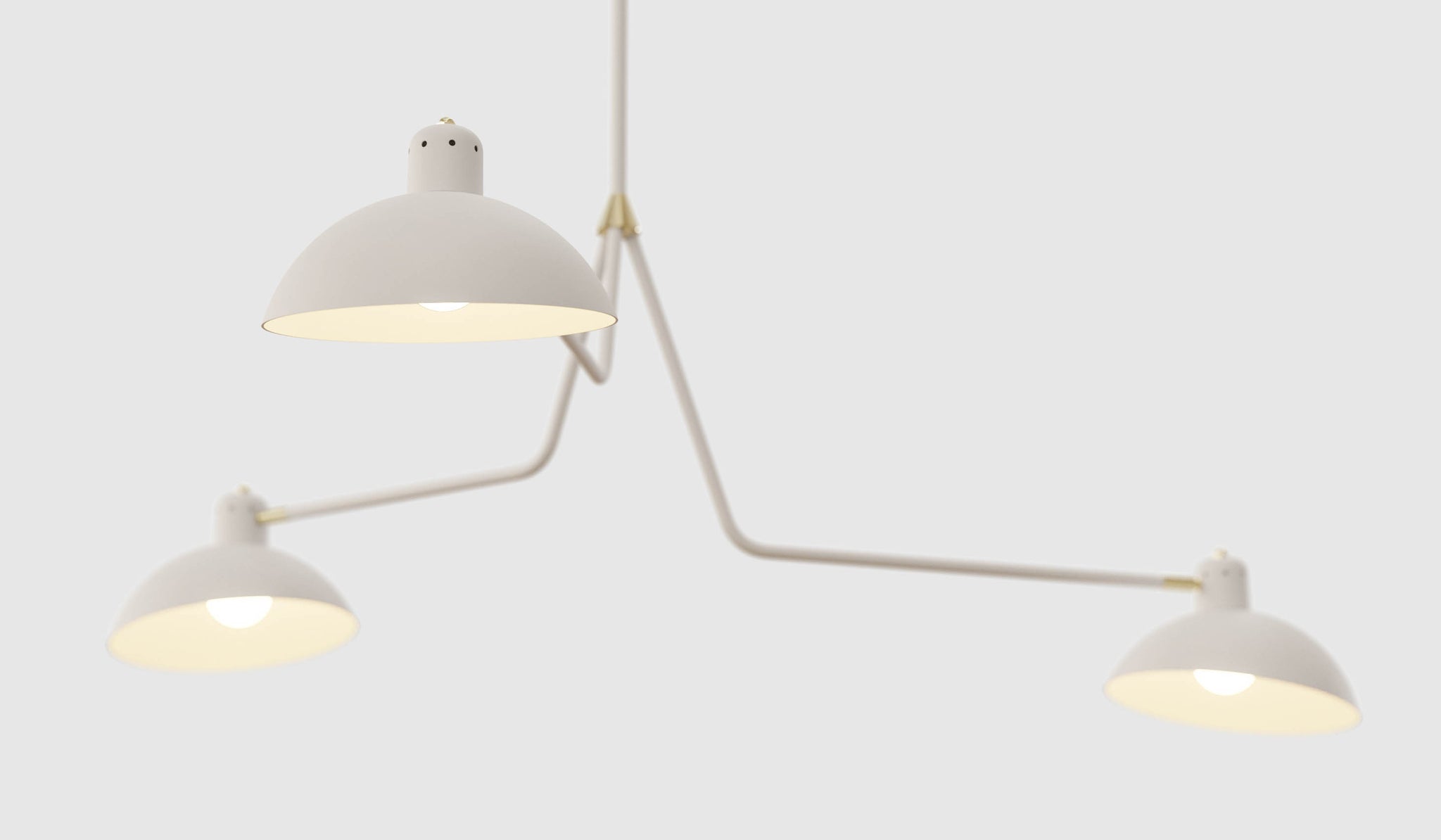 Lambert & Fils Waldorf 07 Suspension Triple Chandelier