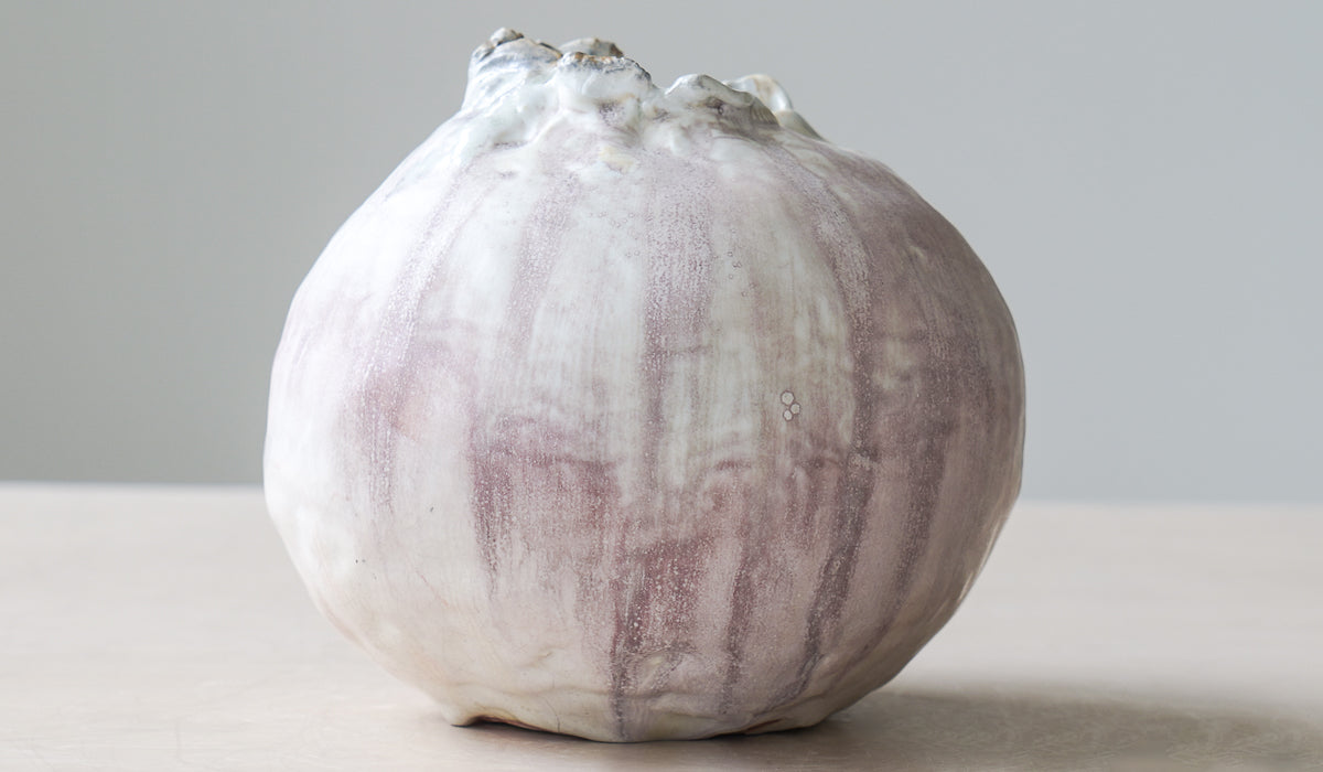 Mondays Wood Fired Moon Vase