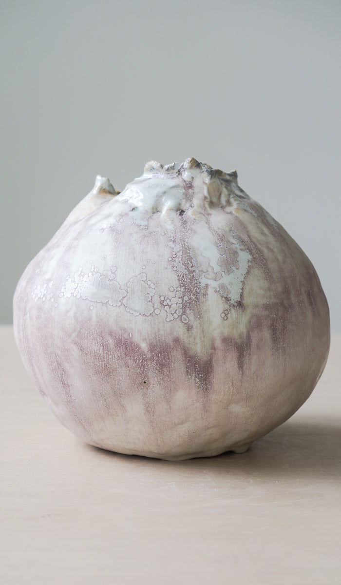 Mondays Wood Fired Moon Vase