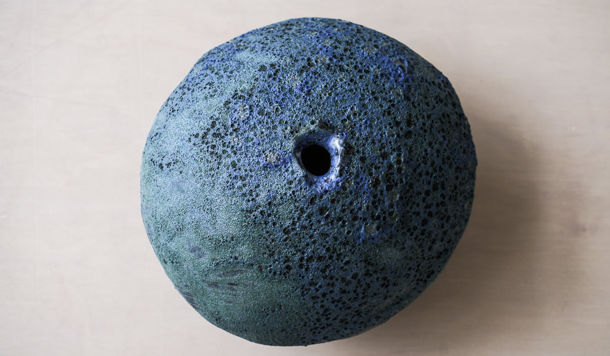 Mondays Blue Vase