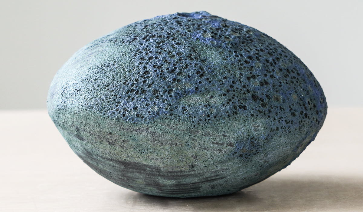 Mondays Blue Vase