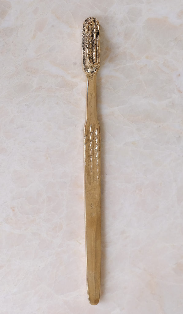 Nancy Pearce Cast Bronze Toothbrush