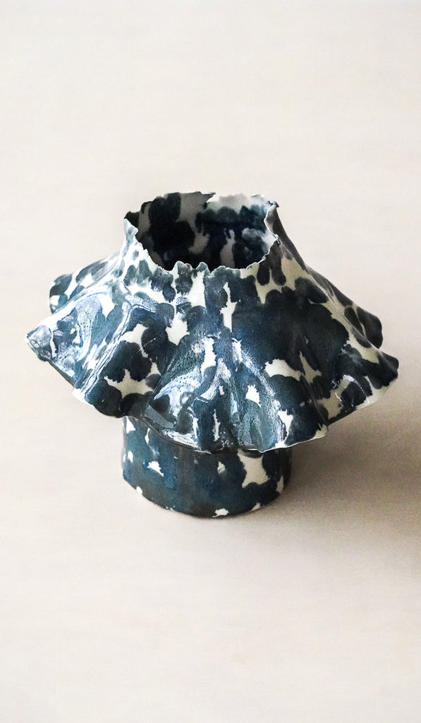 Nathalee Paolinelli Moss Barnacle Vase No. 11