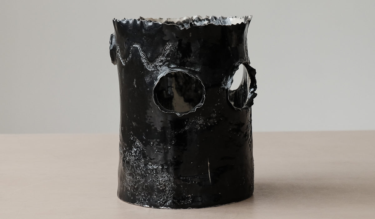 Nathalee Paolinelli Textured Roosting Vessel