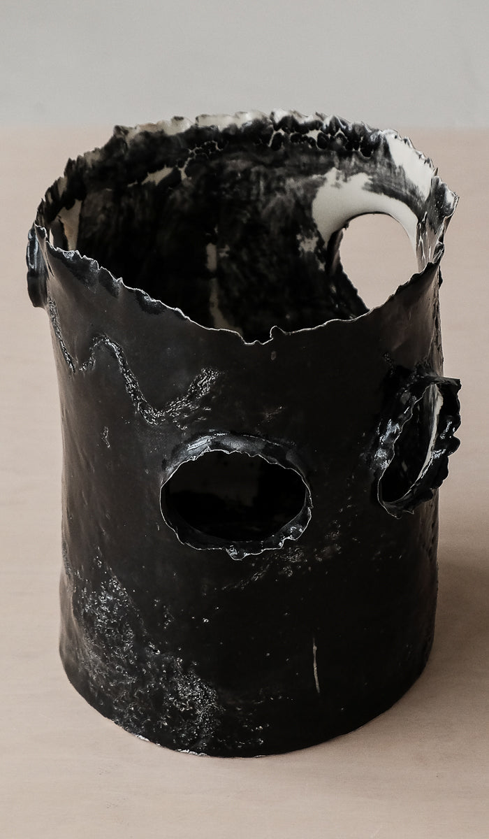Nathalee Paolinelli Textured Roosting Vessel