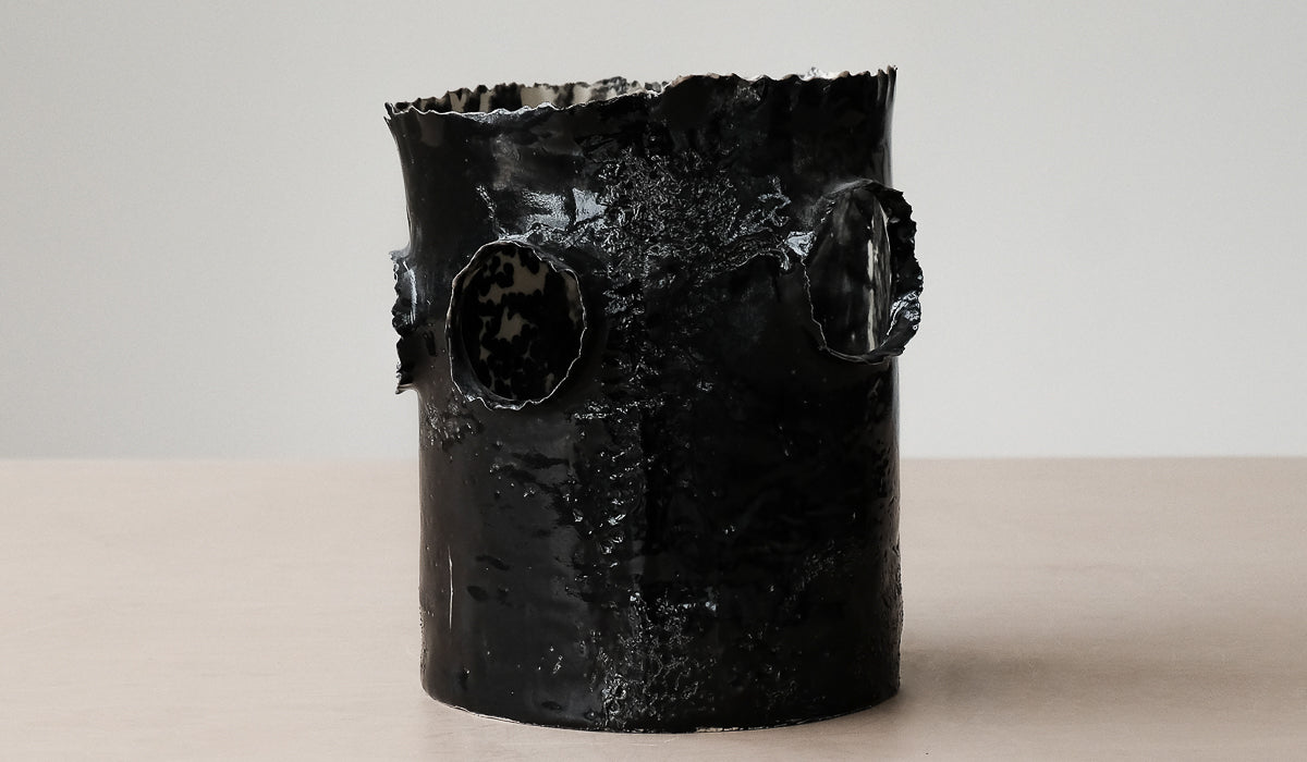 Nathalee Paolinelli Textured Roosting Vessel
