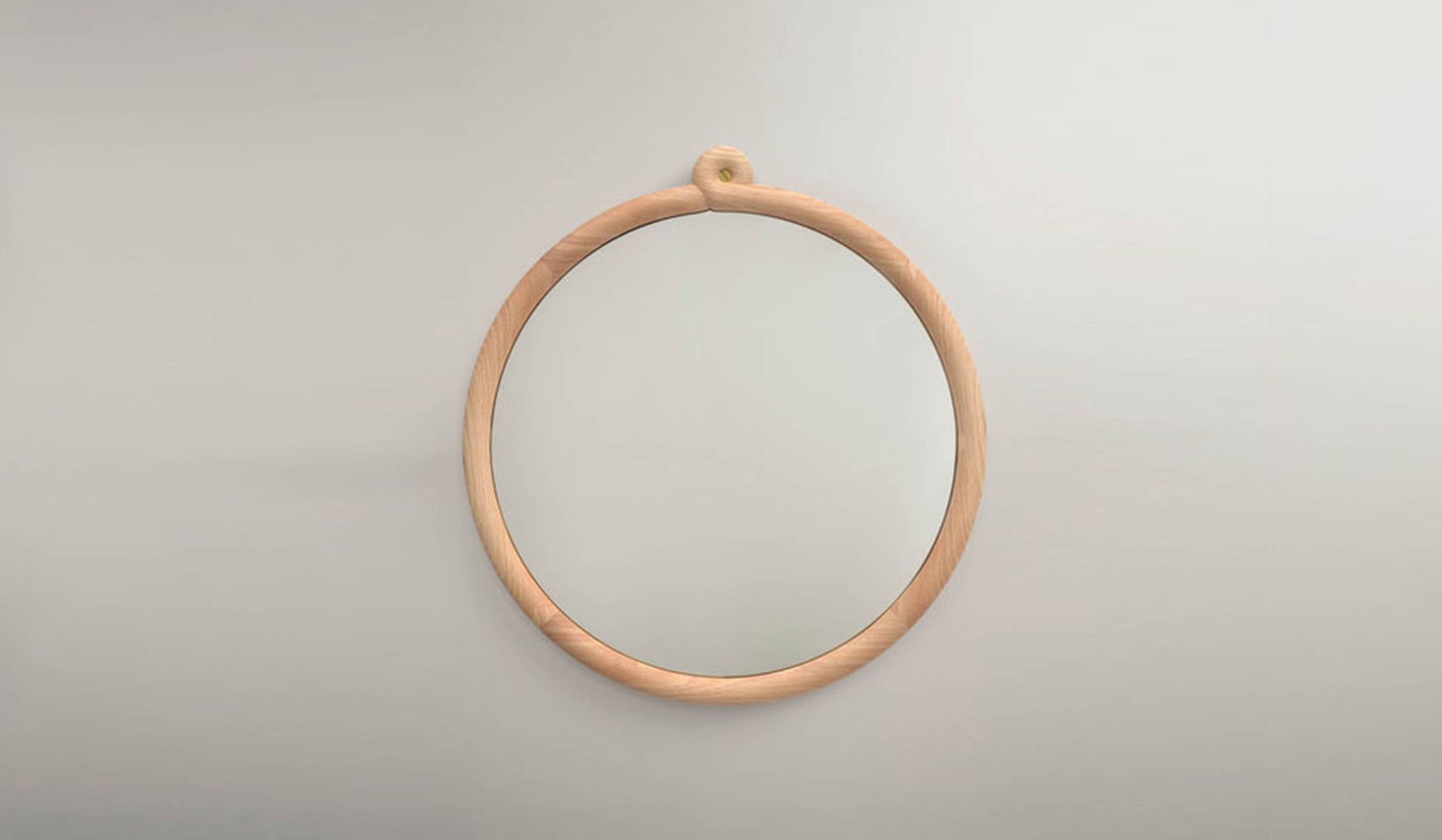 Roll & Hill Round Knot Mirror