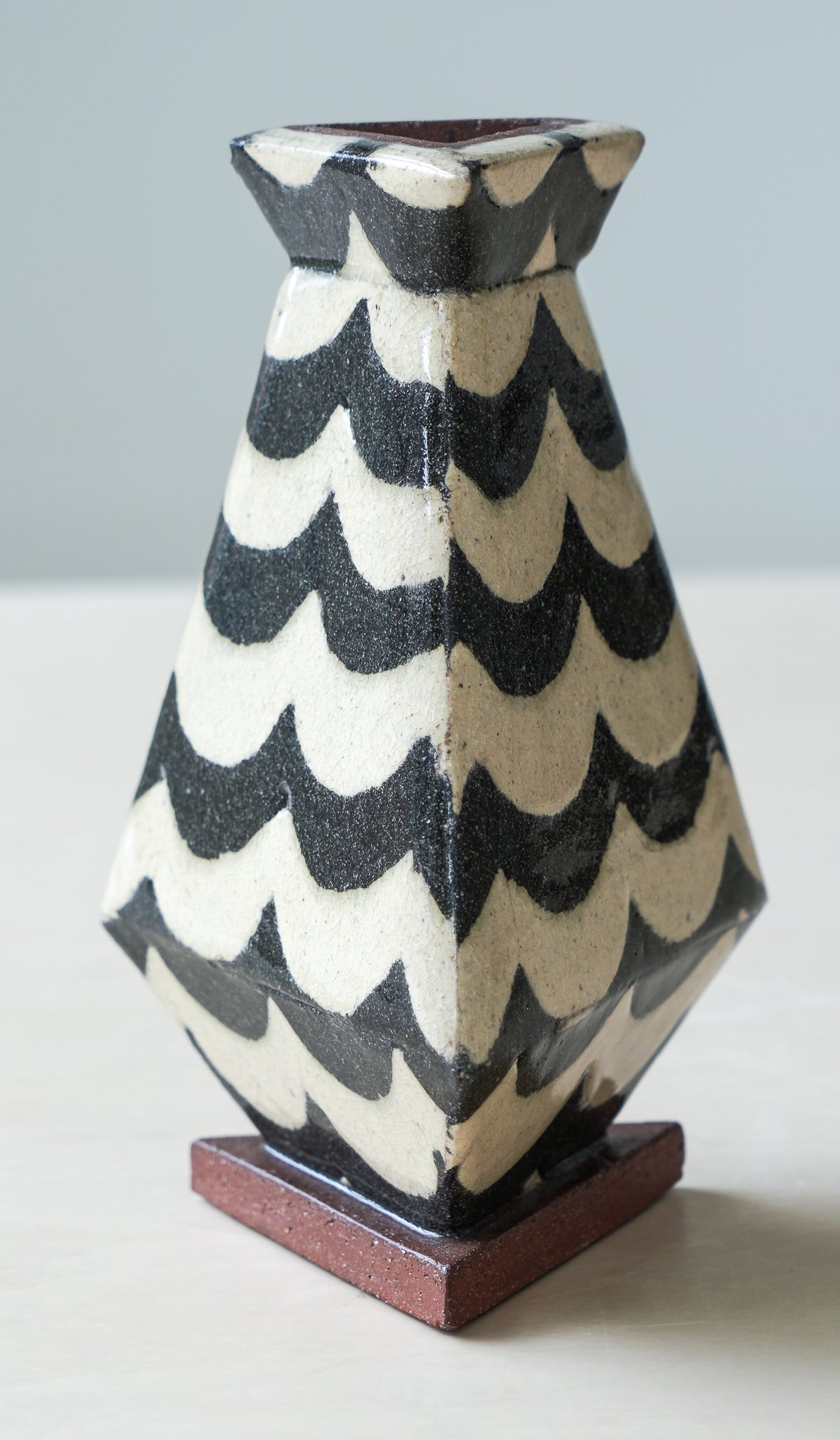Shane Gabier Triangular Vase No. 1