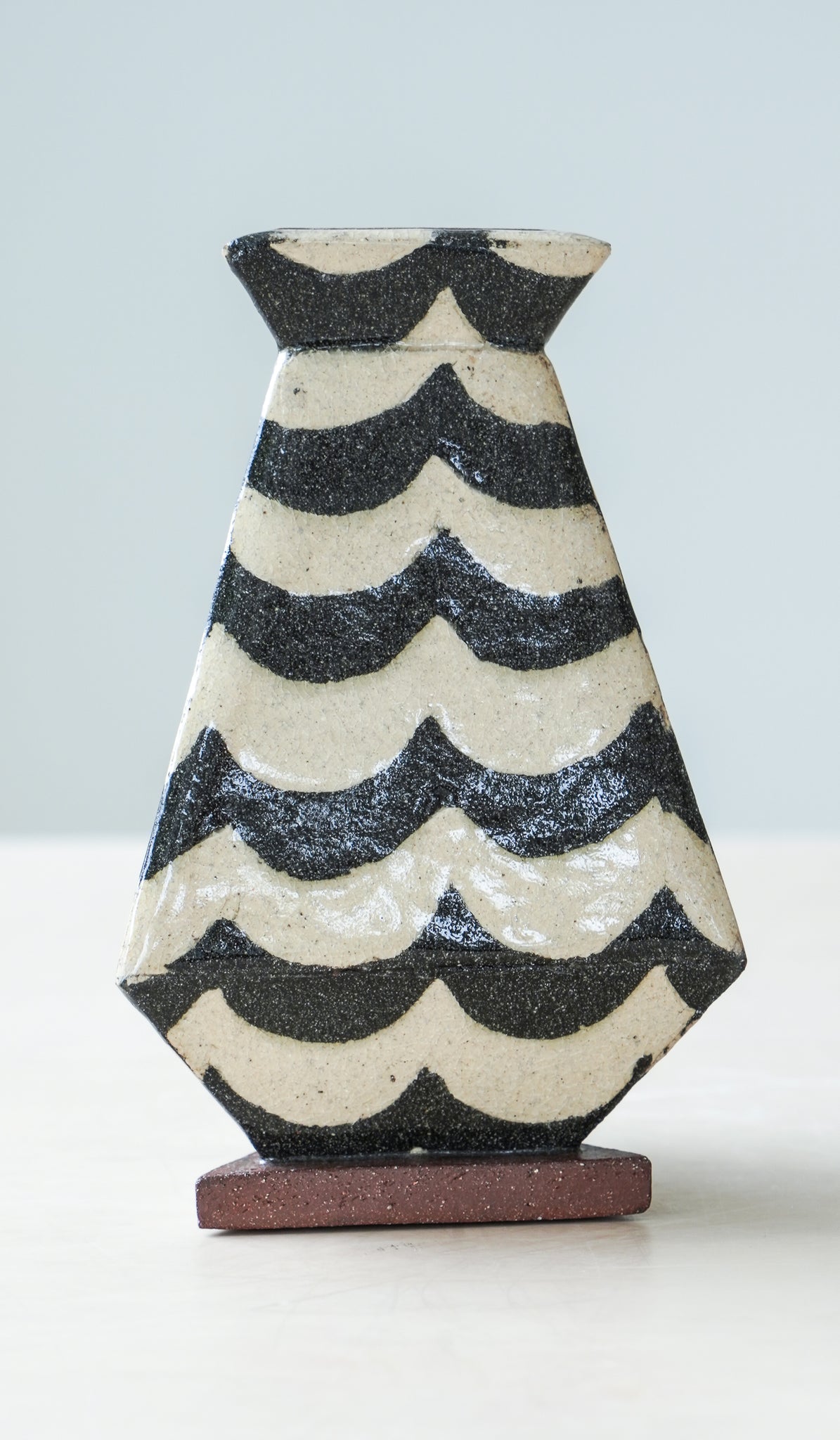 Shane Gabier Triangular Vase No. 1