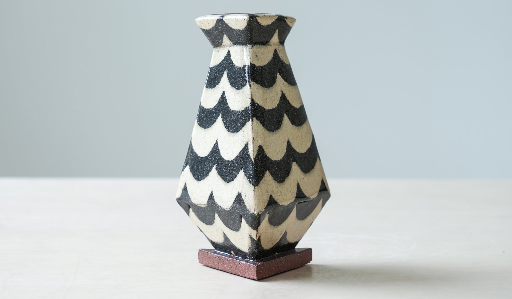 Shane Gabier Triangular Vase No. 1