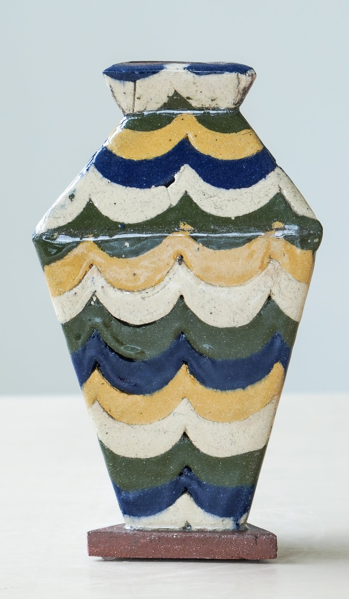 Shane Gabier Triangular Vase No. 2