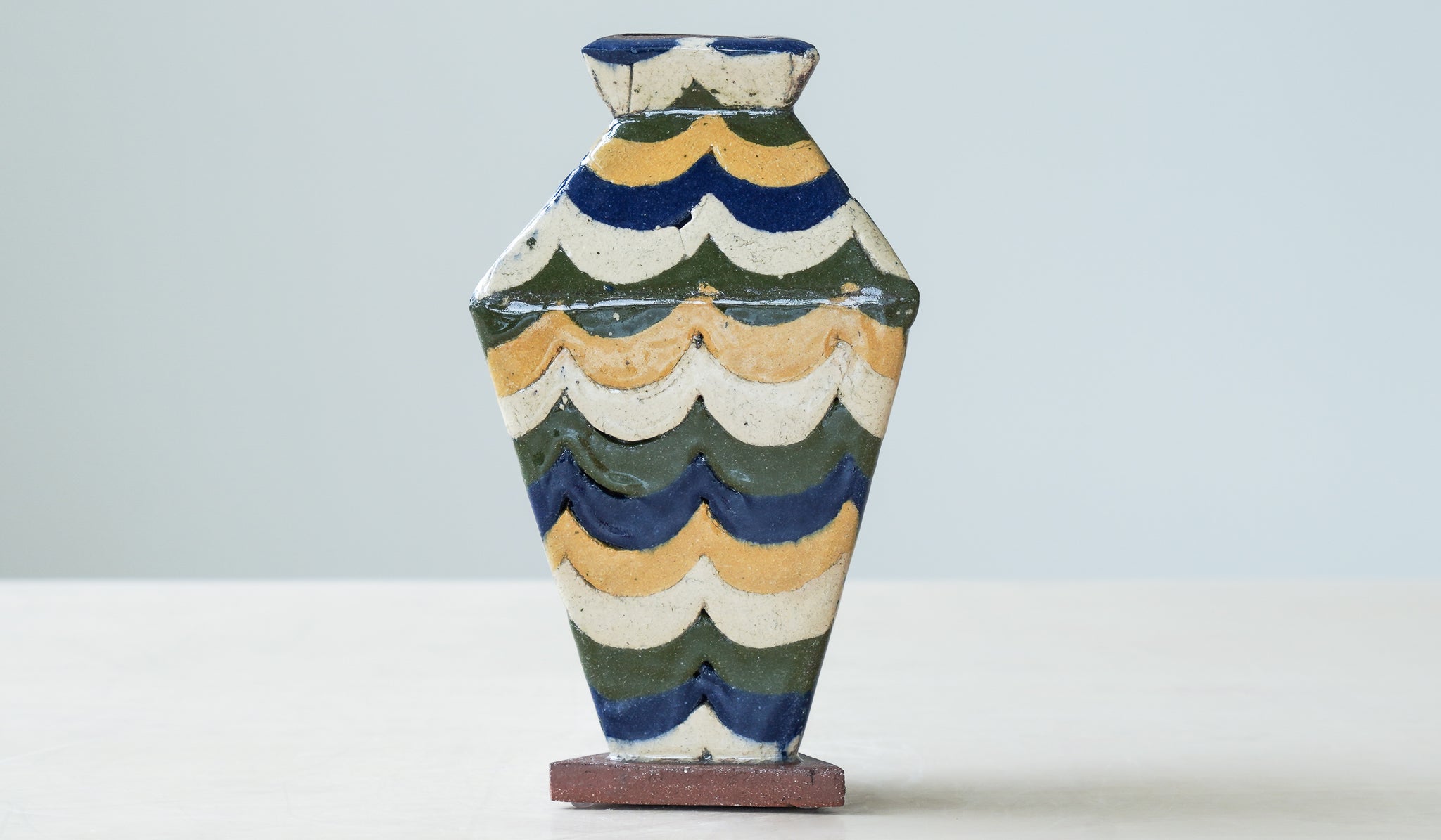 Shane Gabier Triangular Vase No. 2