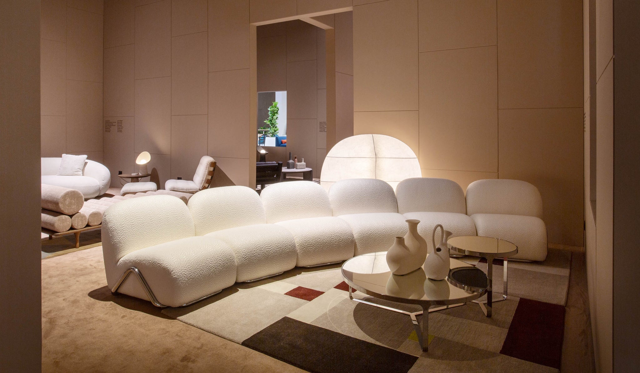Tacchini 'Victoria' 6 Seat Sofa