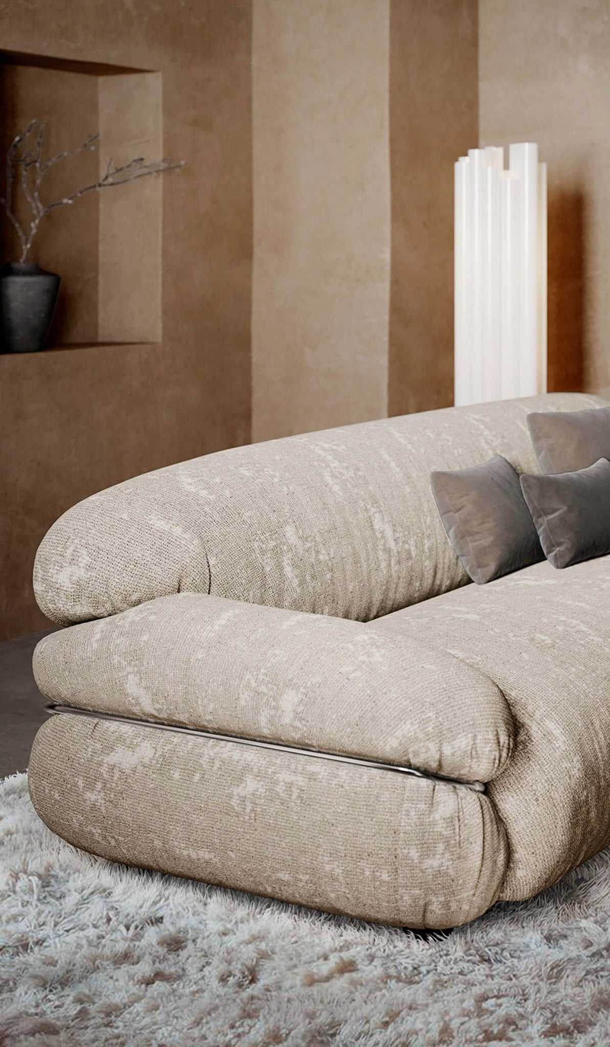 Tacchini 'Grand Sesann' 4 Seat Sofa
